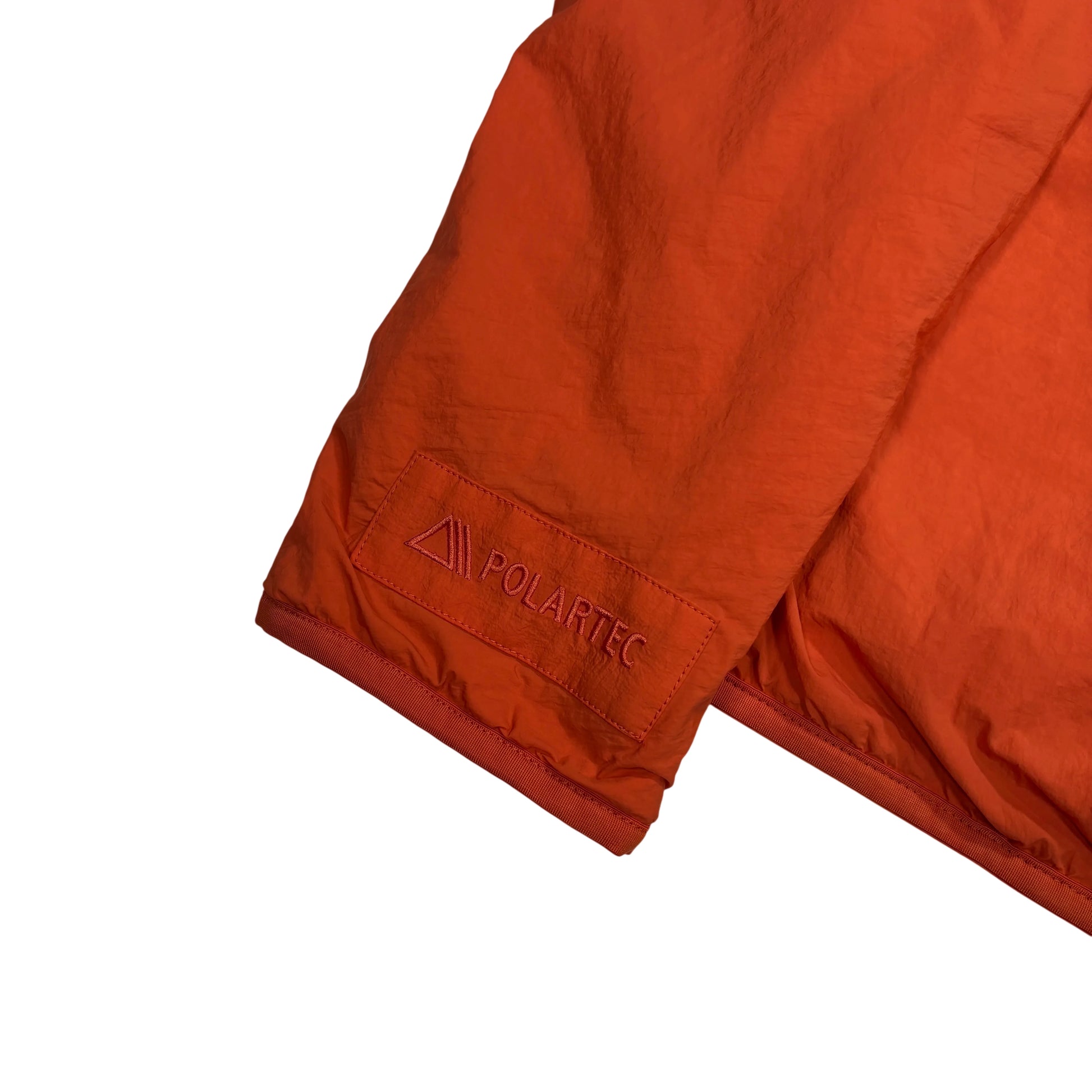 C.p. Company Orange Hooded Double Goggle Polartec Jacket