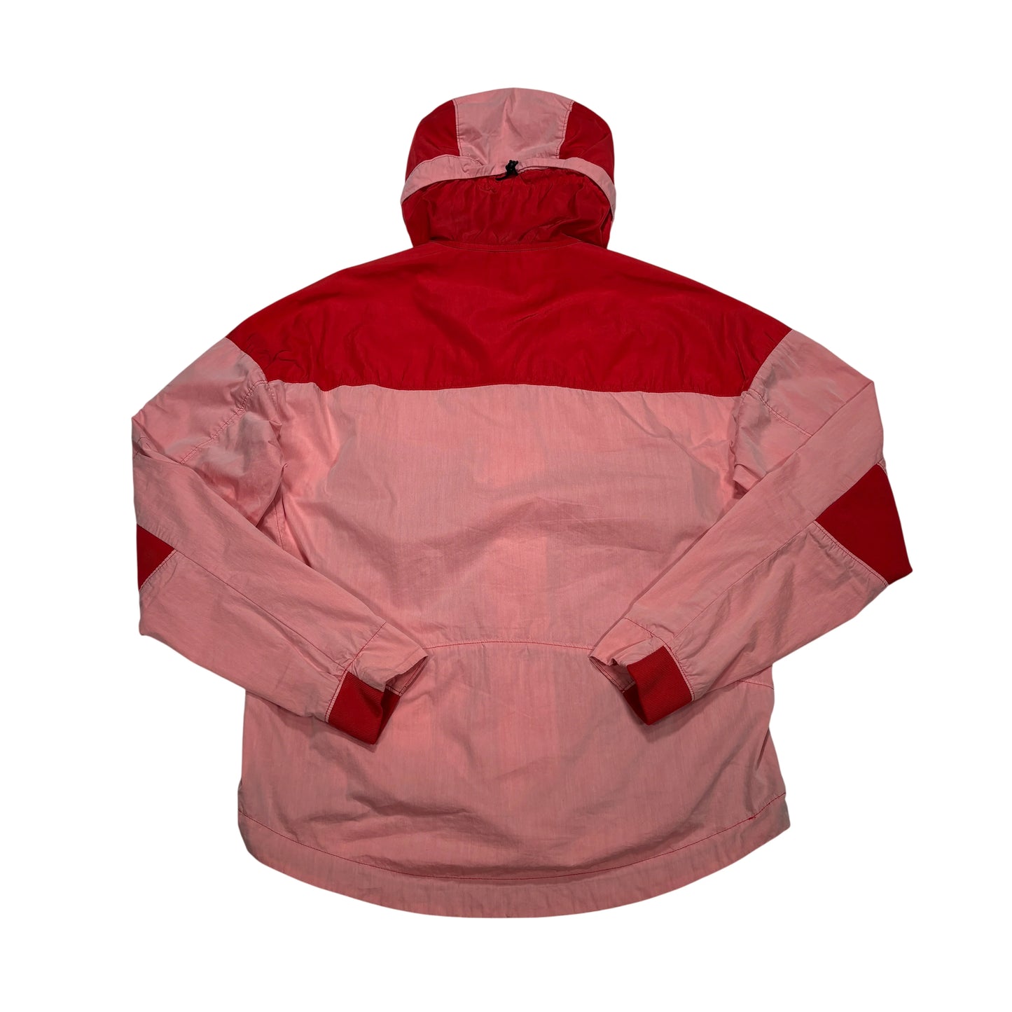 C.p. Company Pink Hooded Single Goggle 50 Fili Technical Jacket
