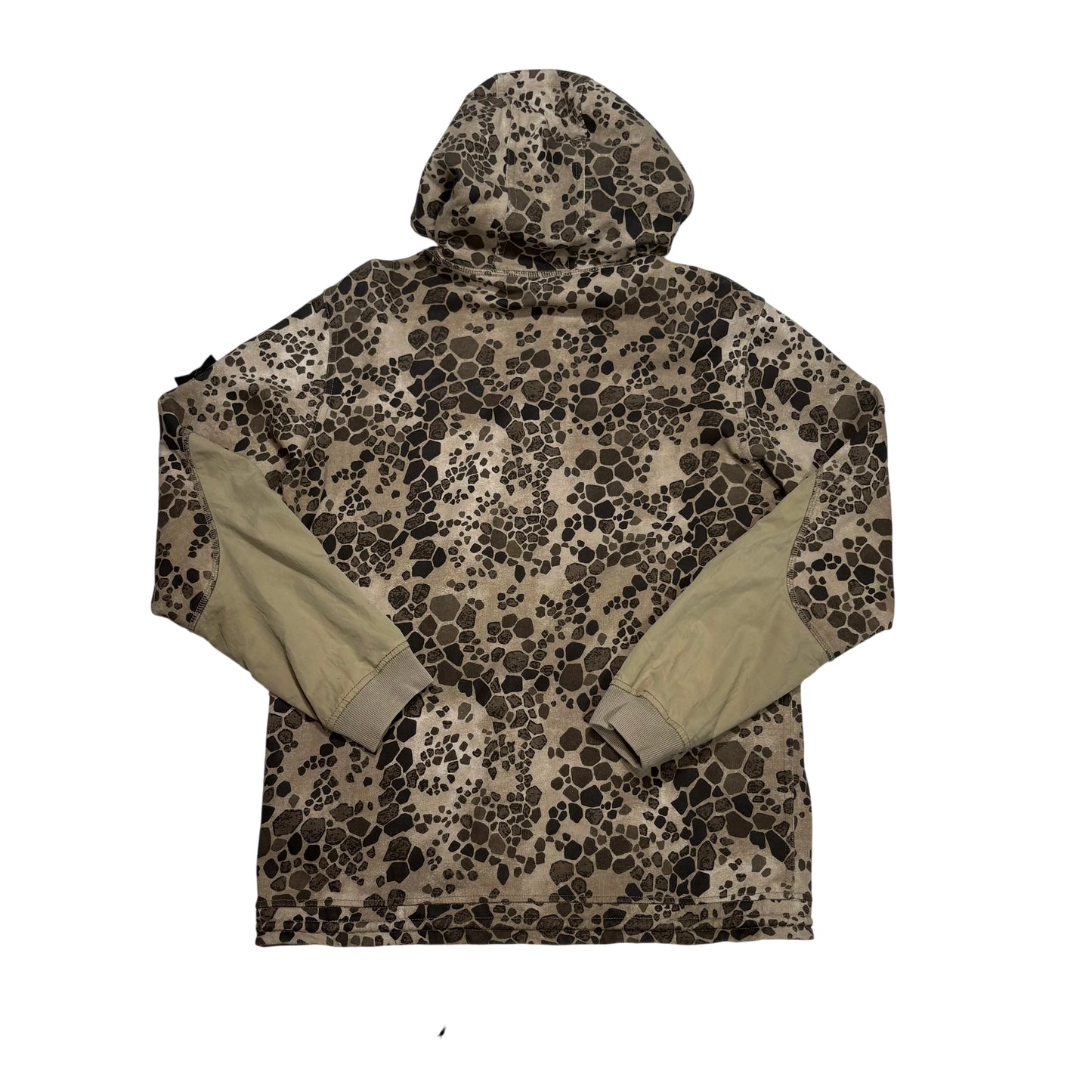 Stone Island Green Crocodile Hooded Zip Jacket