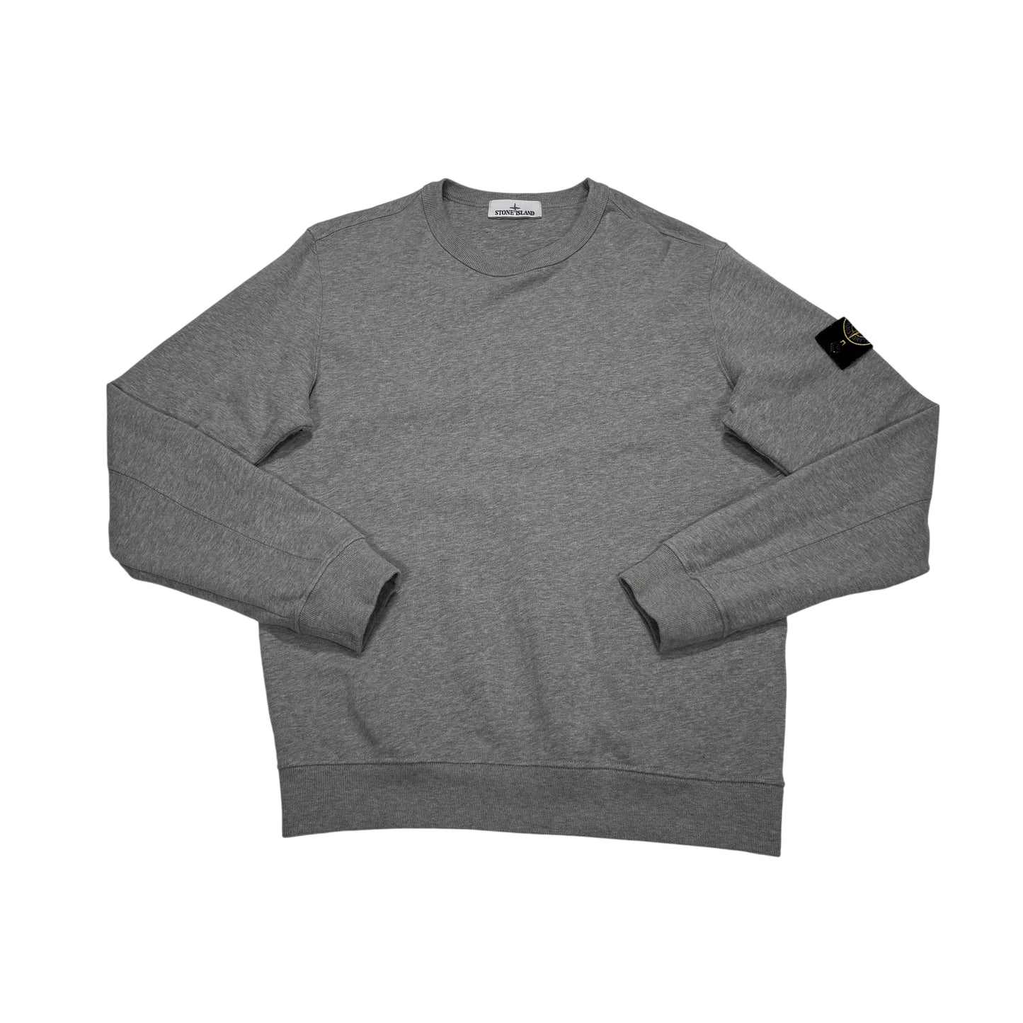 Stone Island Grey Crewneck Jumper