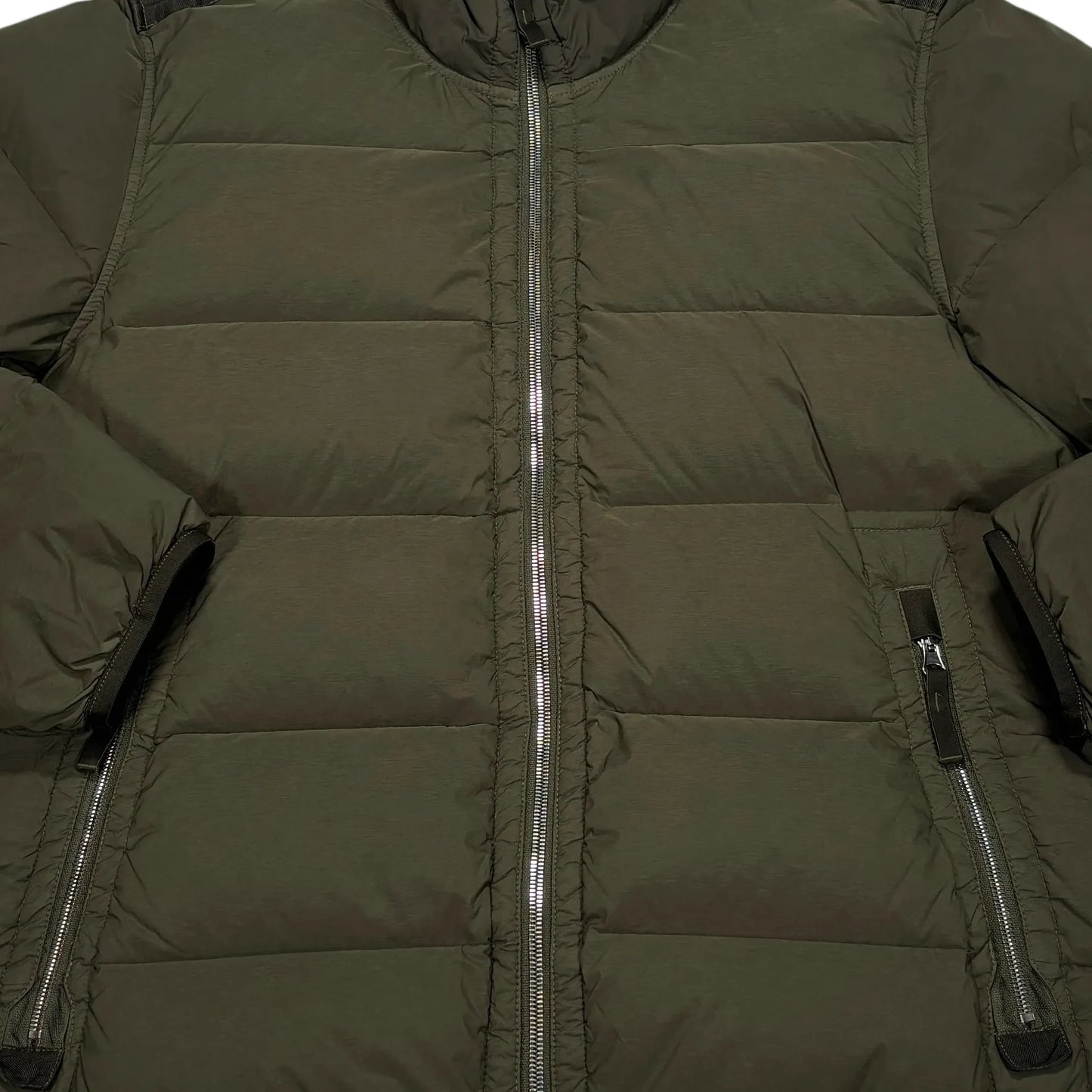 Stone Island Green Seamless Tunnel Nylon Down-TC Puffer Jacket