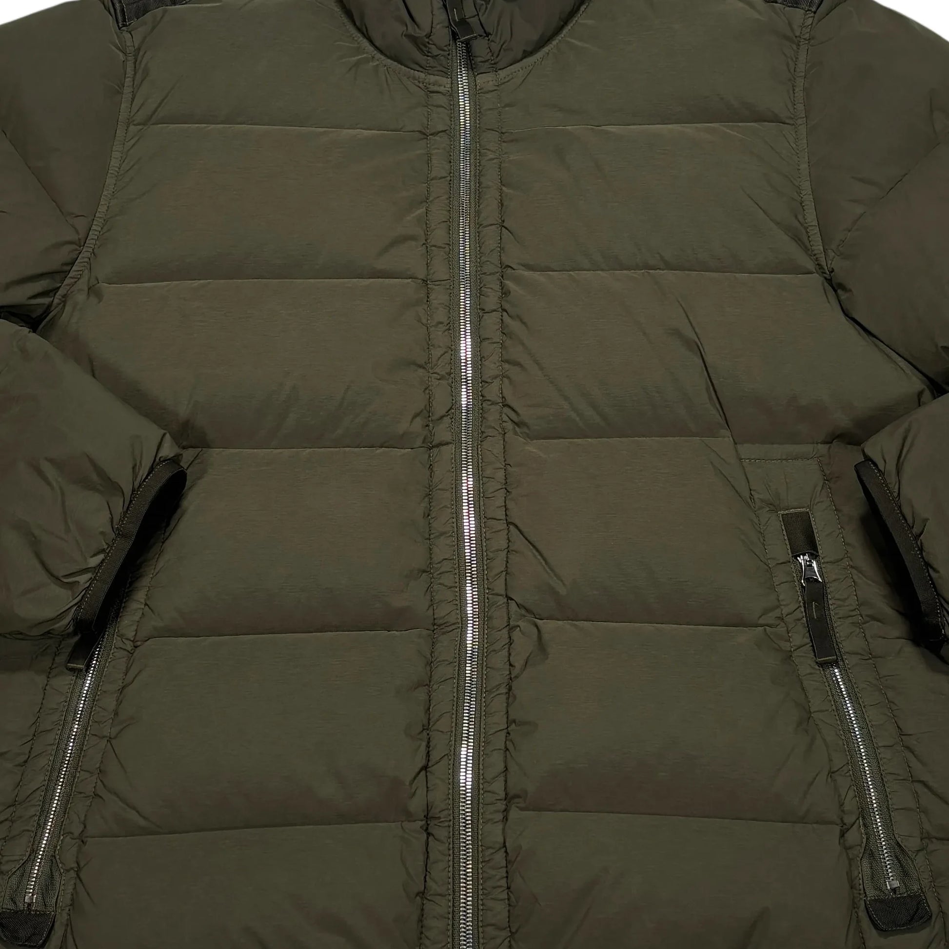 Stone Island Green Seamless Tunnel Nylon Down-TC Puffer Jacket