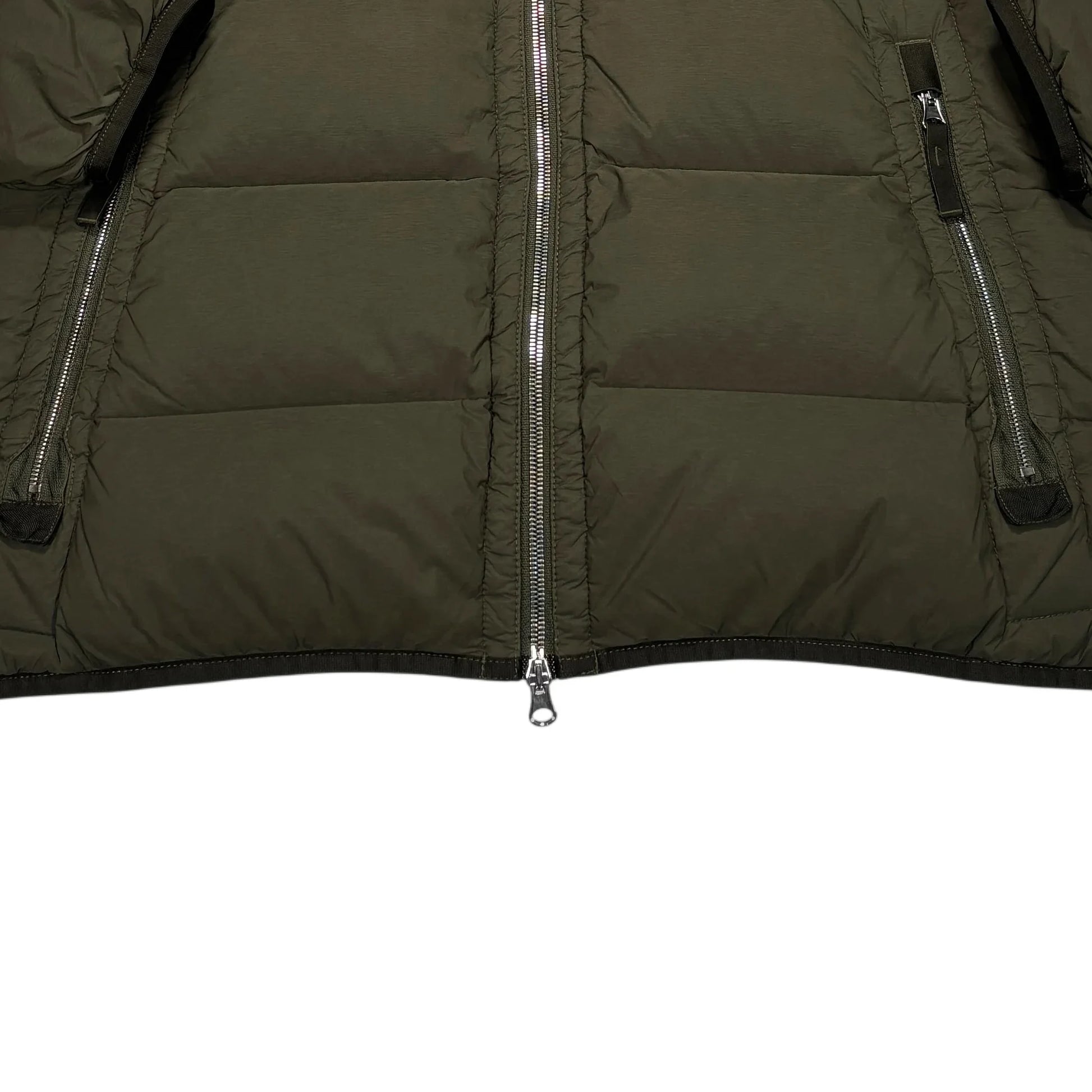 Stone Island Green Seamless Tunnel Nylon Down-TC Puffer Jacket