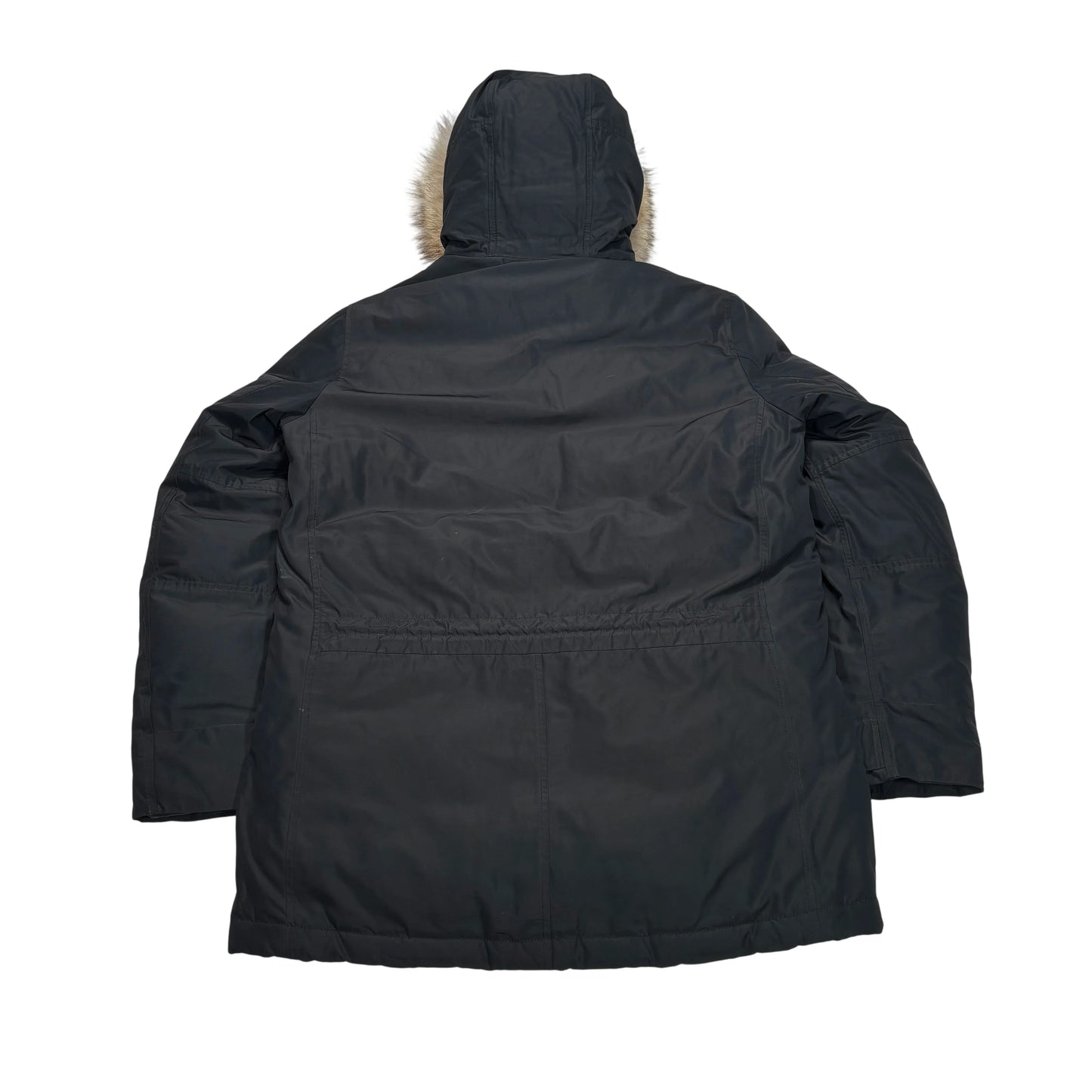 Stone Island Black Micro Reps Down Parka Coat