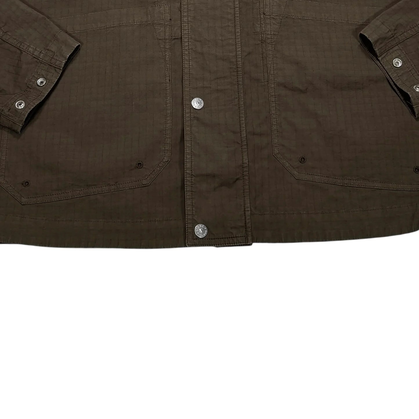 Stone Island Brown Mil-Spec Stretch Ripstop-TC Jacket