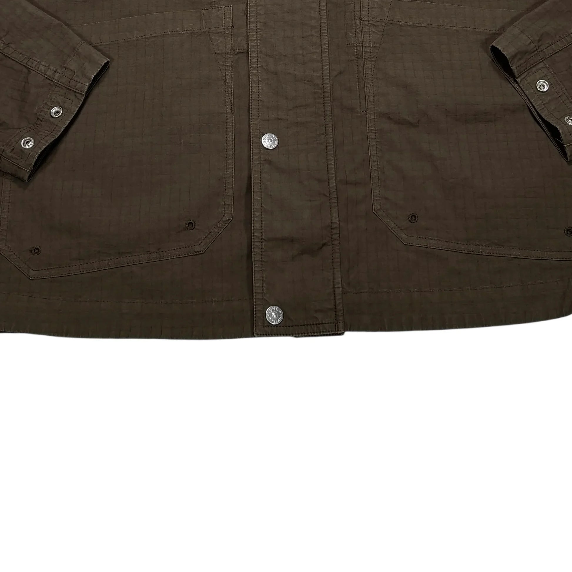 Stone Island Brown Mil-Spec Stretch Ripstop-TC Jacket