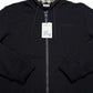 Burberry Black Zip-up Checked Hoodie