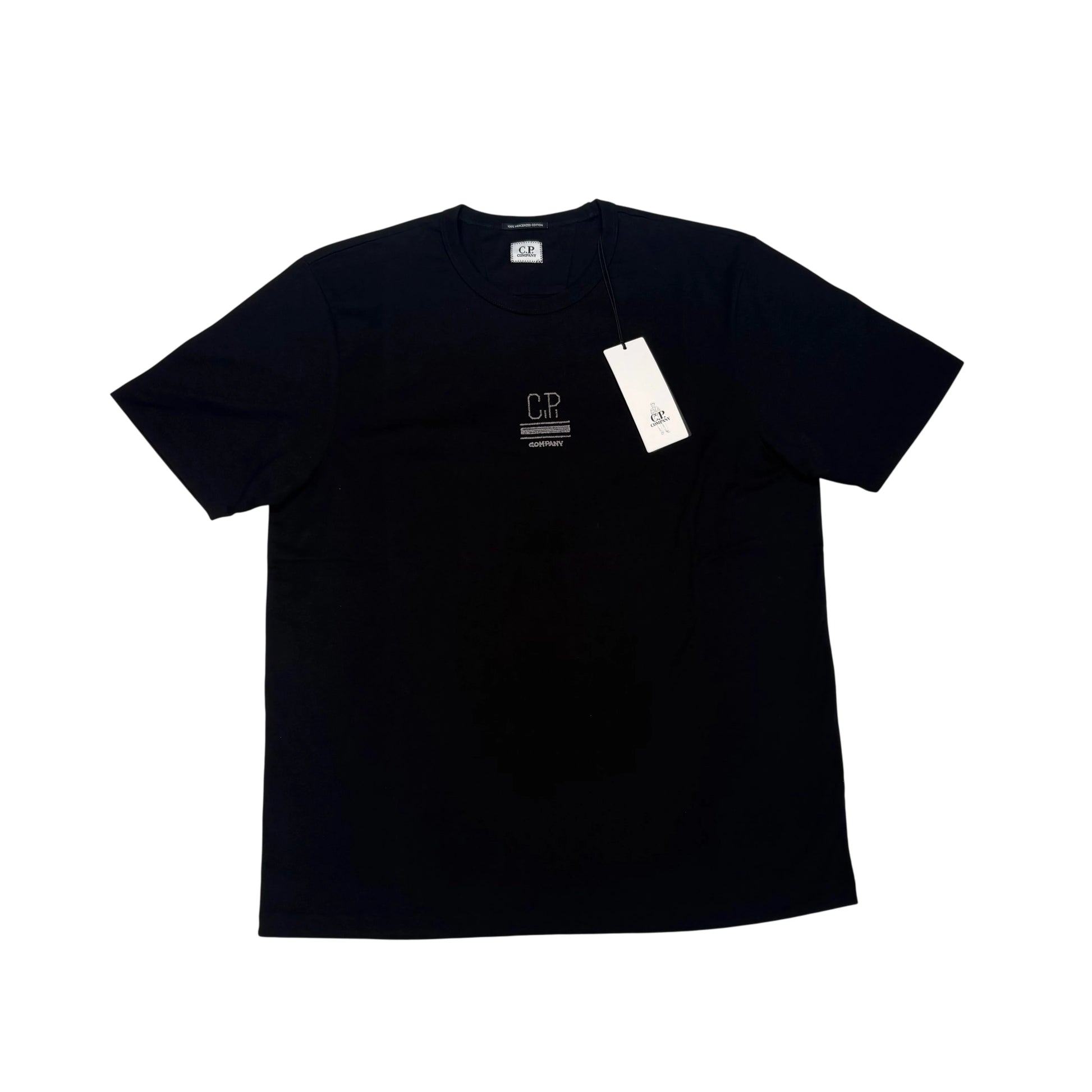 CP Company Black Short-sleeve Graphic T-shirt
