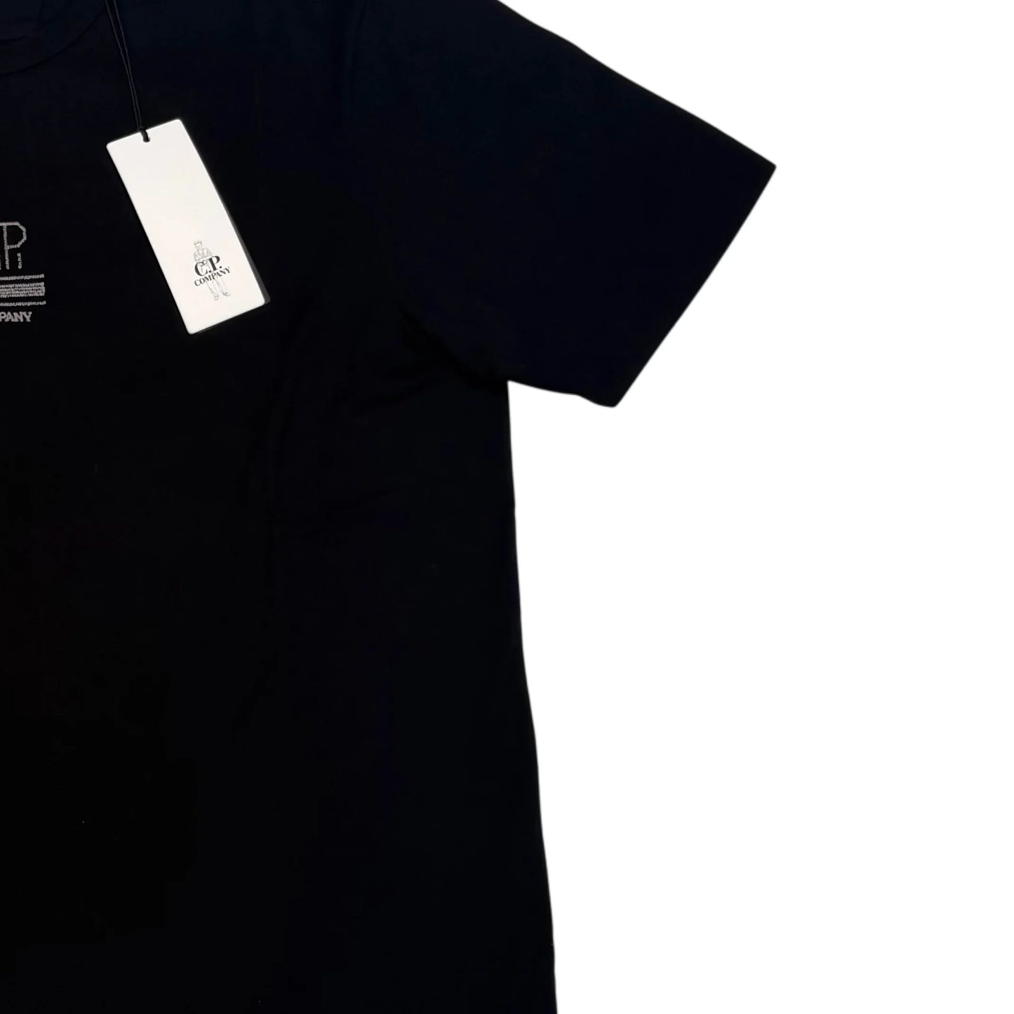 CP Company Black Short-sleeve Graphic T-shirt
