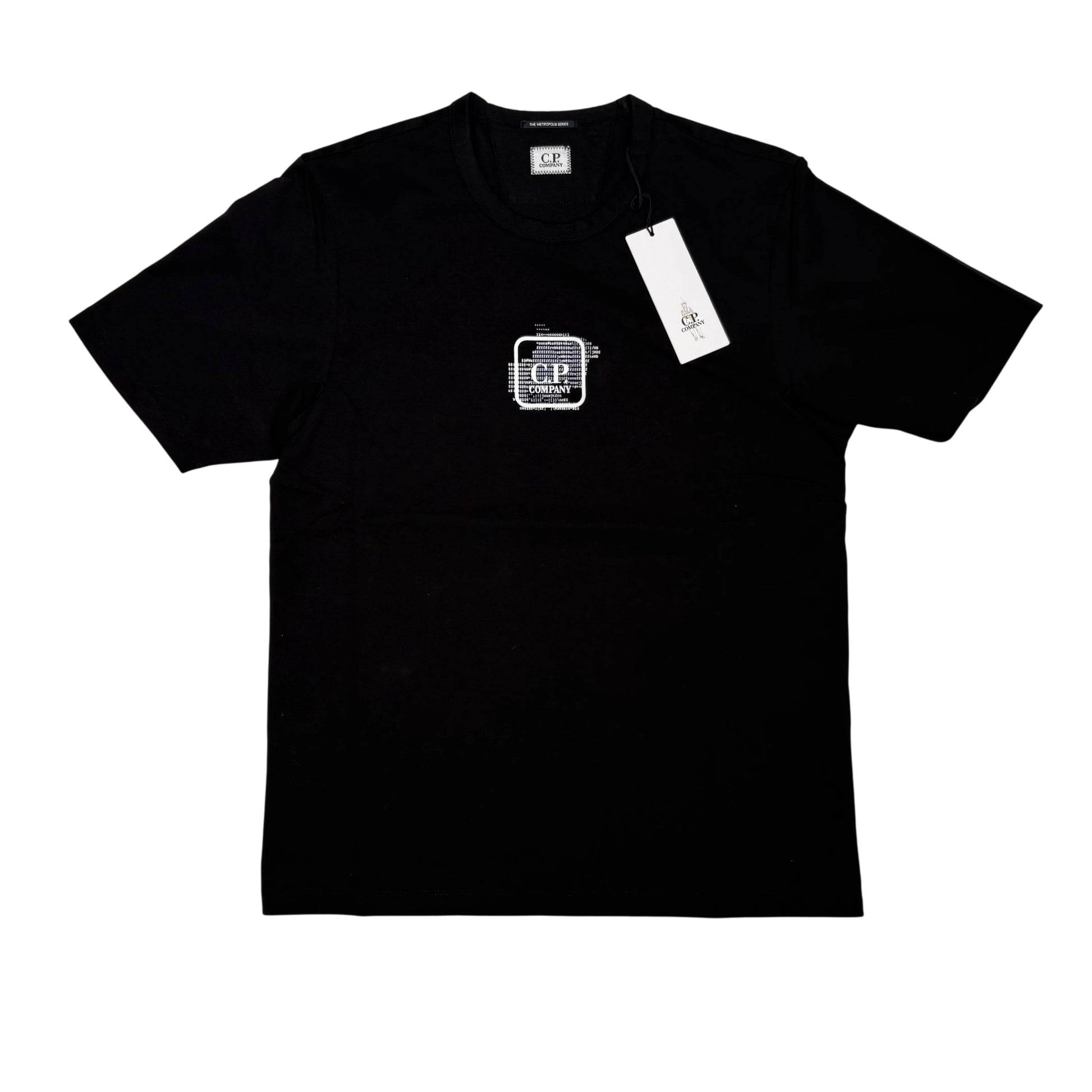 CP Company Black Graphic T-shirt