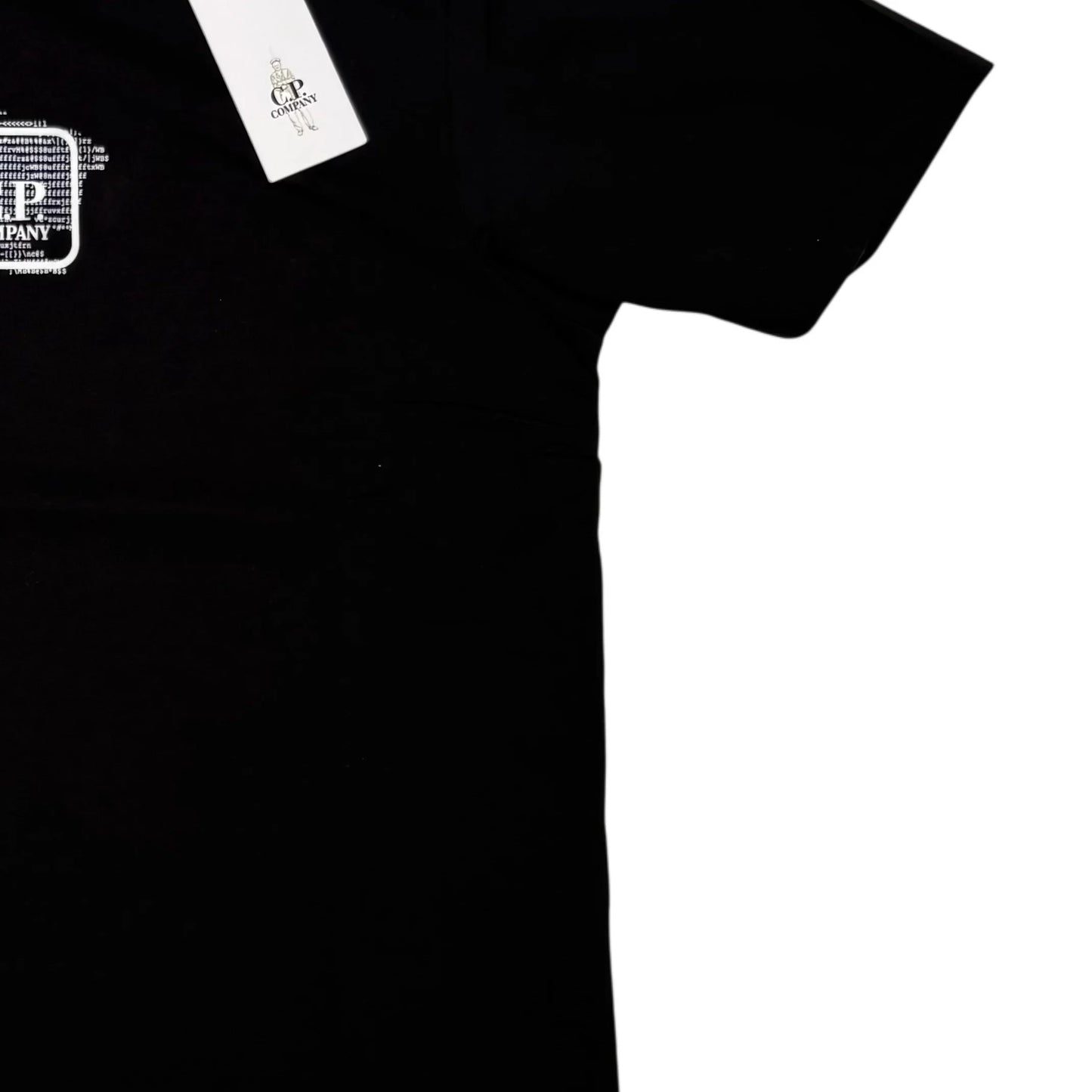CP Company Black Graphic T-shirt