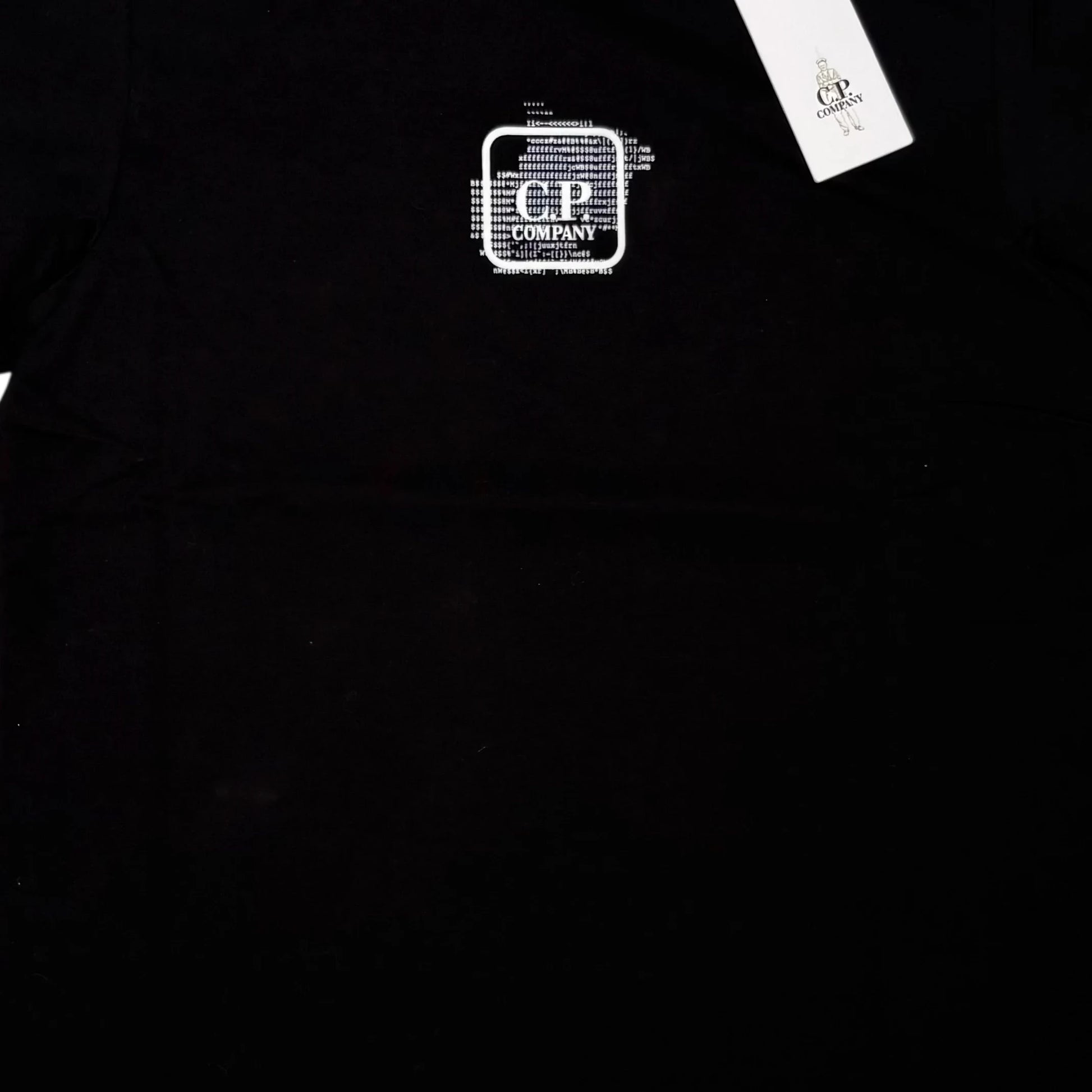 CP Company Black Graphic T-shirt