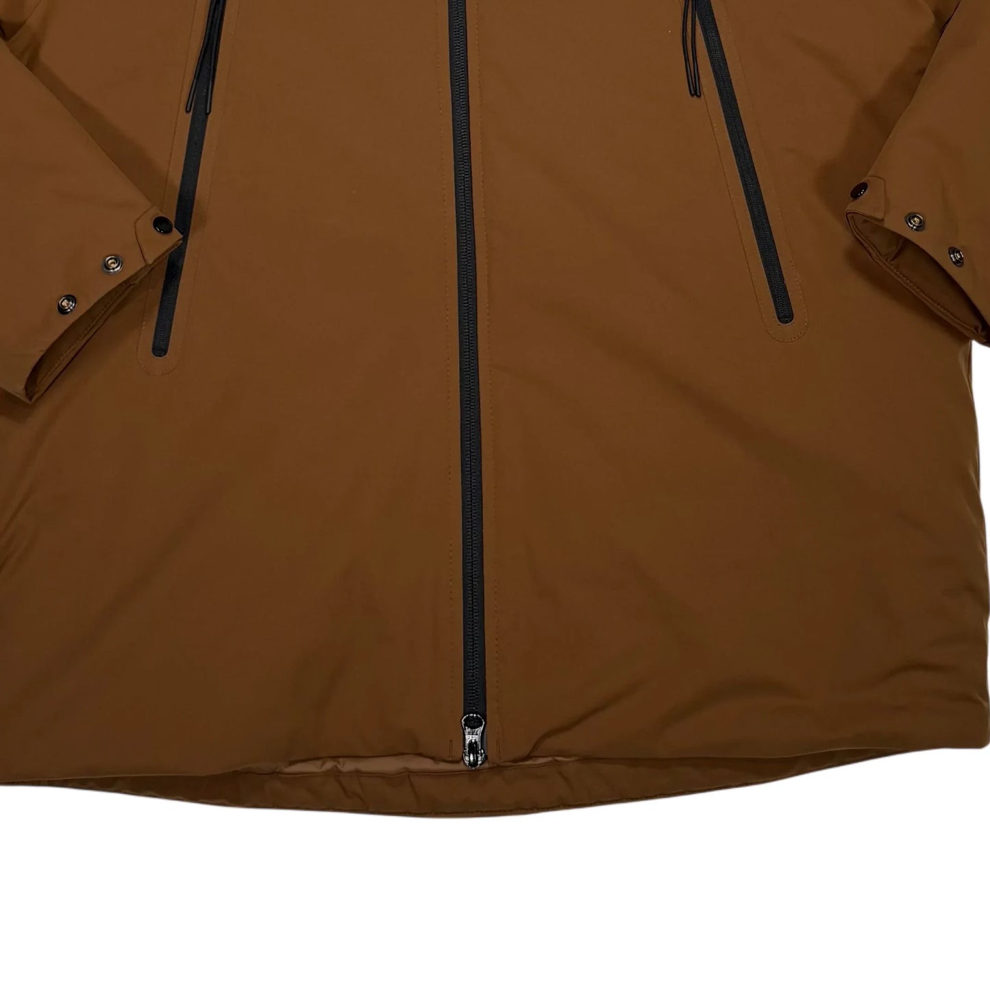 CP Company Brown Hooded Technical Jacket