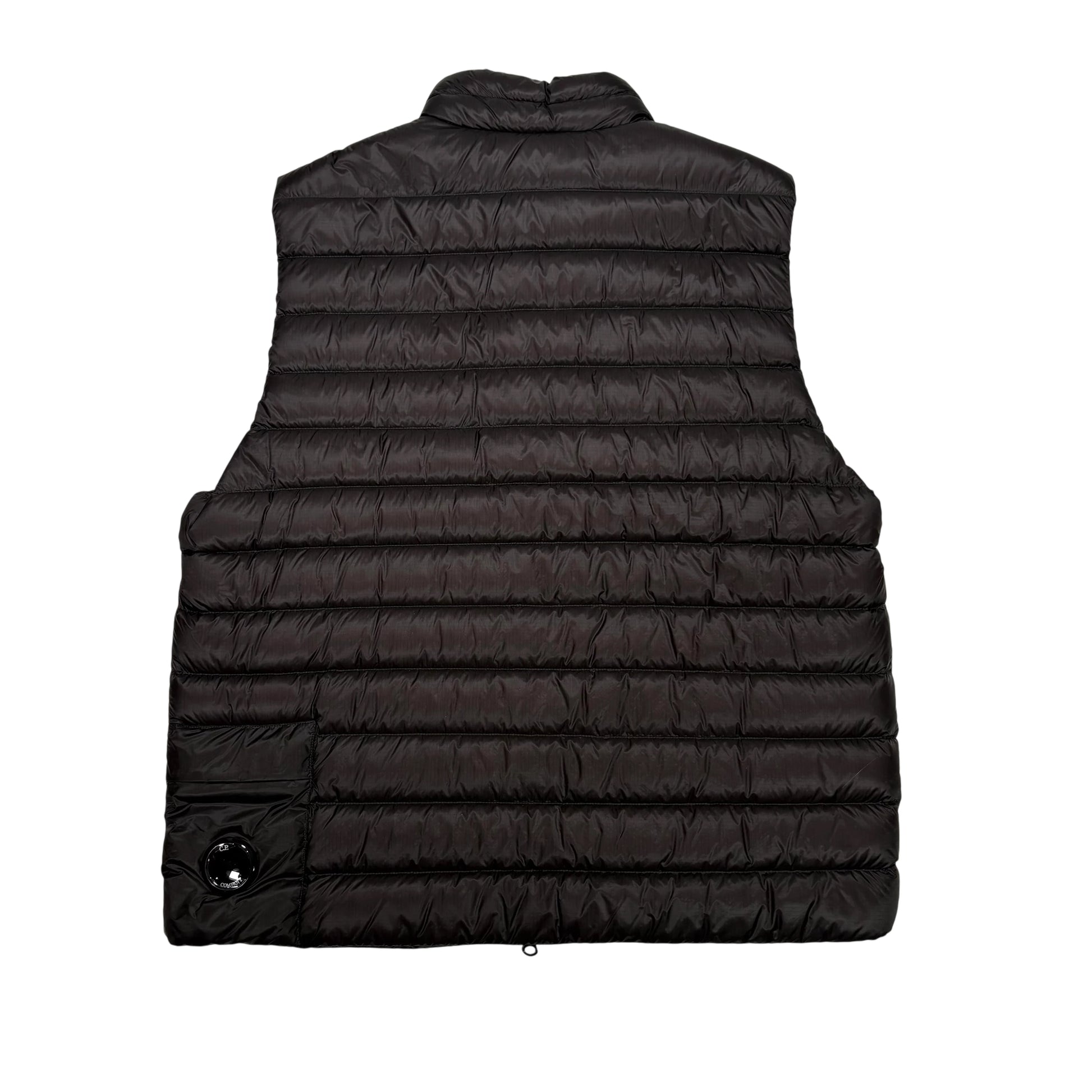 CP Company Black D.D. Shell Quilted Puffer Gilet