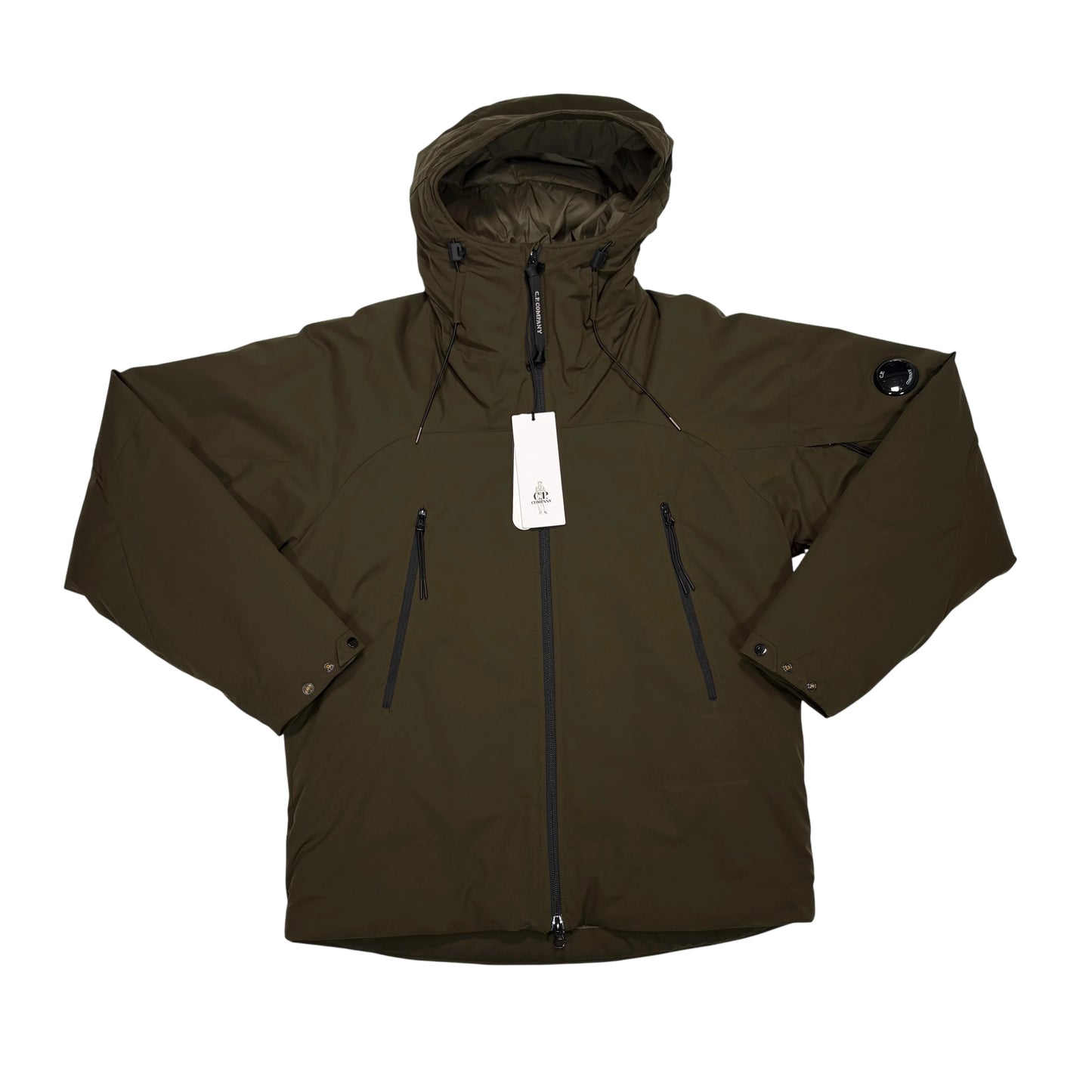 CP Company Green Hooded Technical Pro-Tek Jacket
