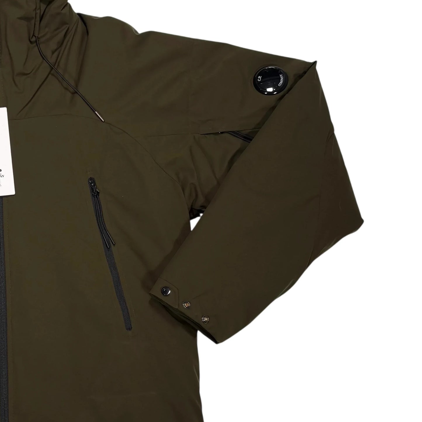 CP Company Green Hooded Technical Pro-Tek Jacket