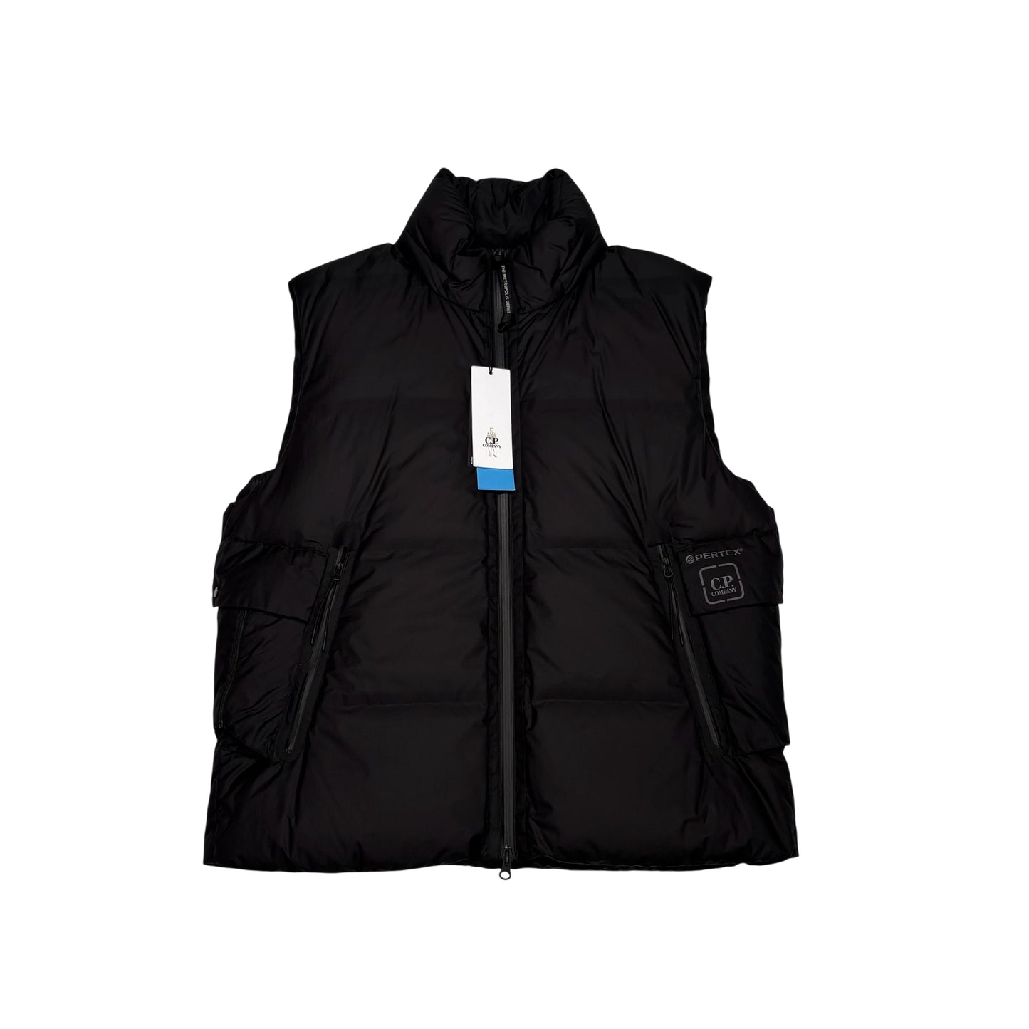 CP Company Black Padded Pertex Technical Gilet