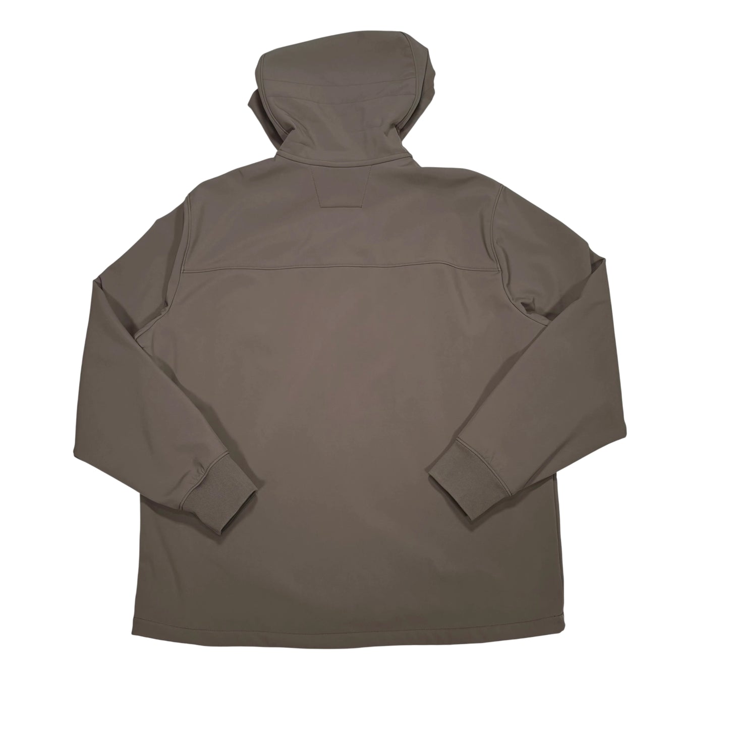 CP Company Brown Hooded Double Goggle Soft-shell Jacket