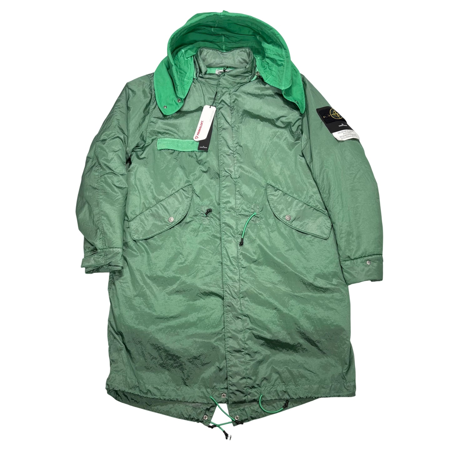 Stone Island Green Capo Campionario Parka Coat