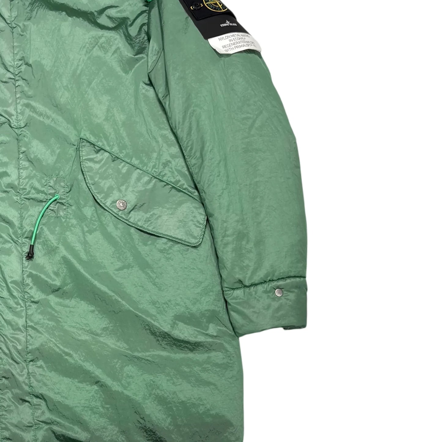 Stone Island Green Capo Campionario Parka Coat