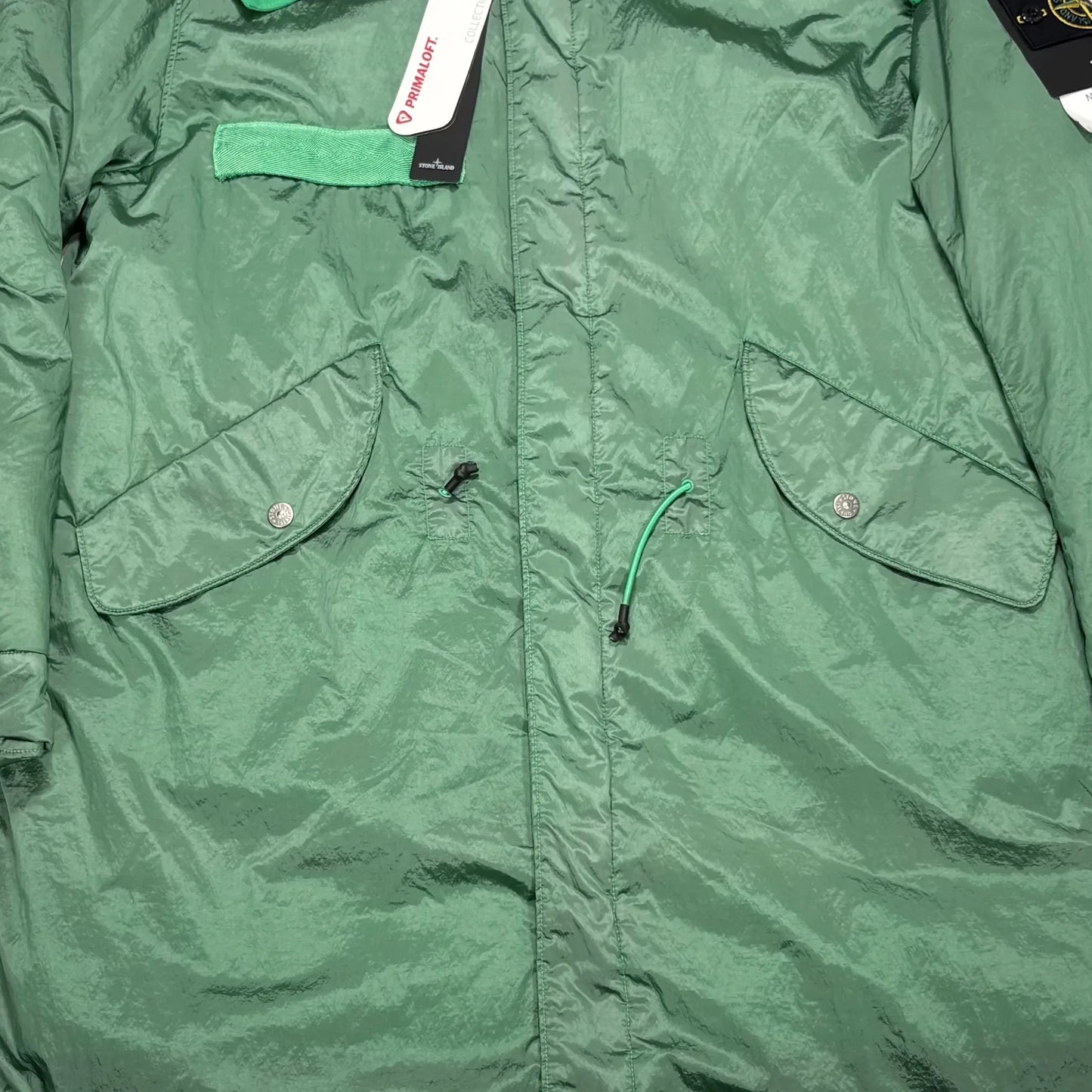 Stone Island Green Capo Campionario Parka Coat