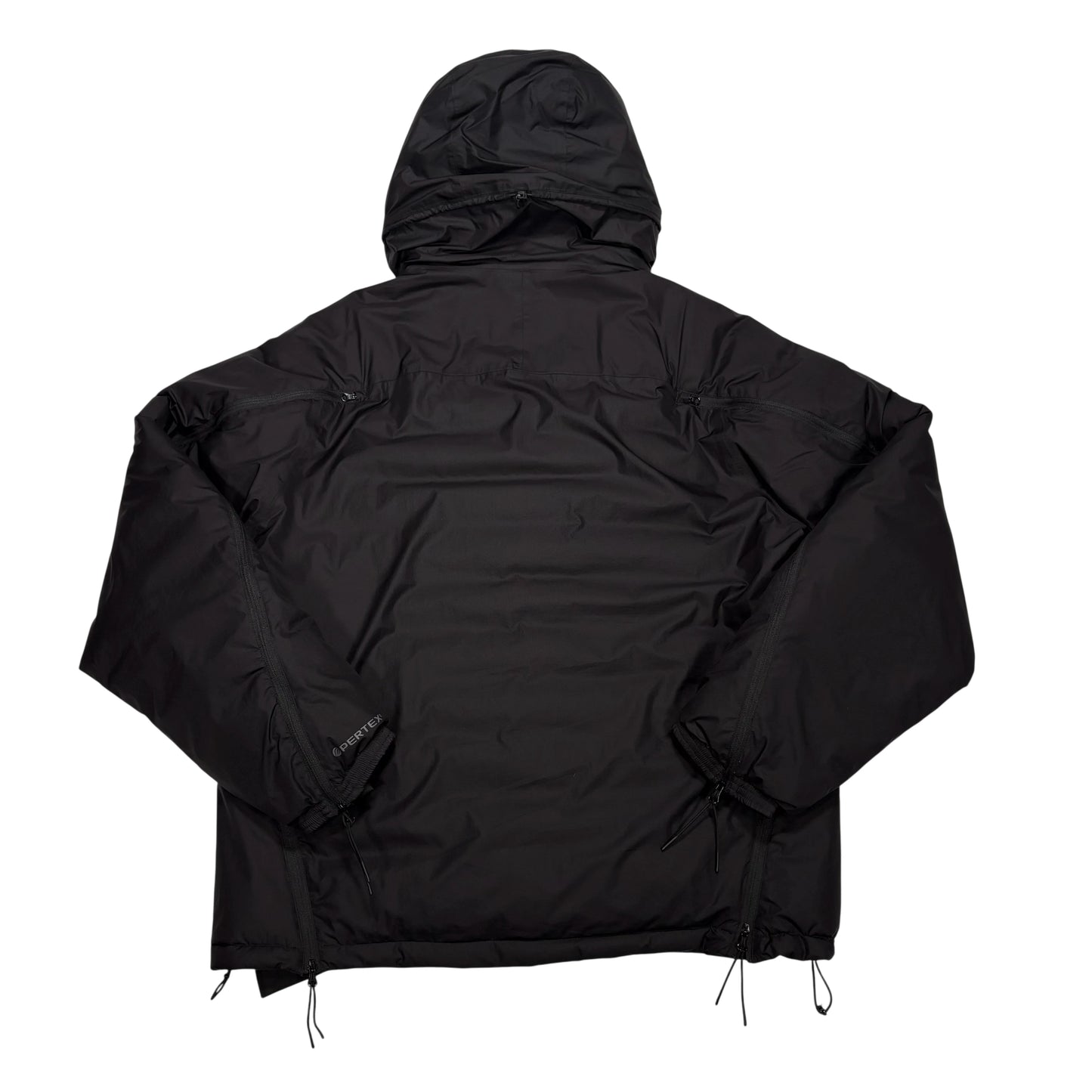 CP Company Metropolis Series Black Hooded Technical Puffer Jacket