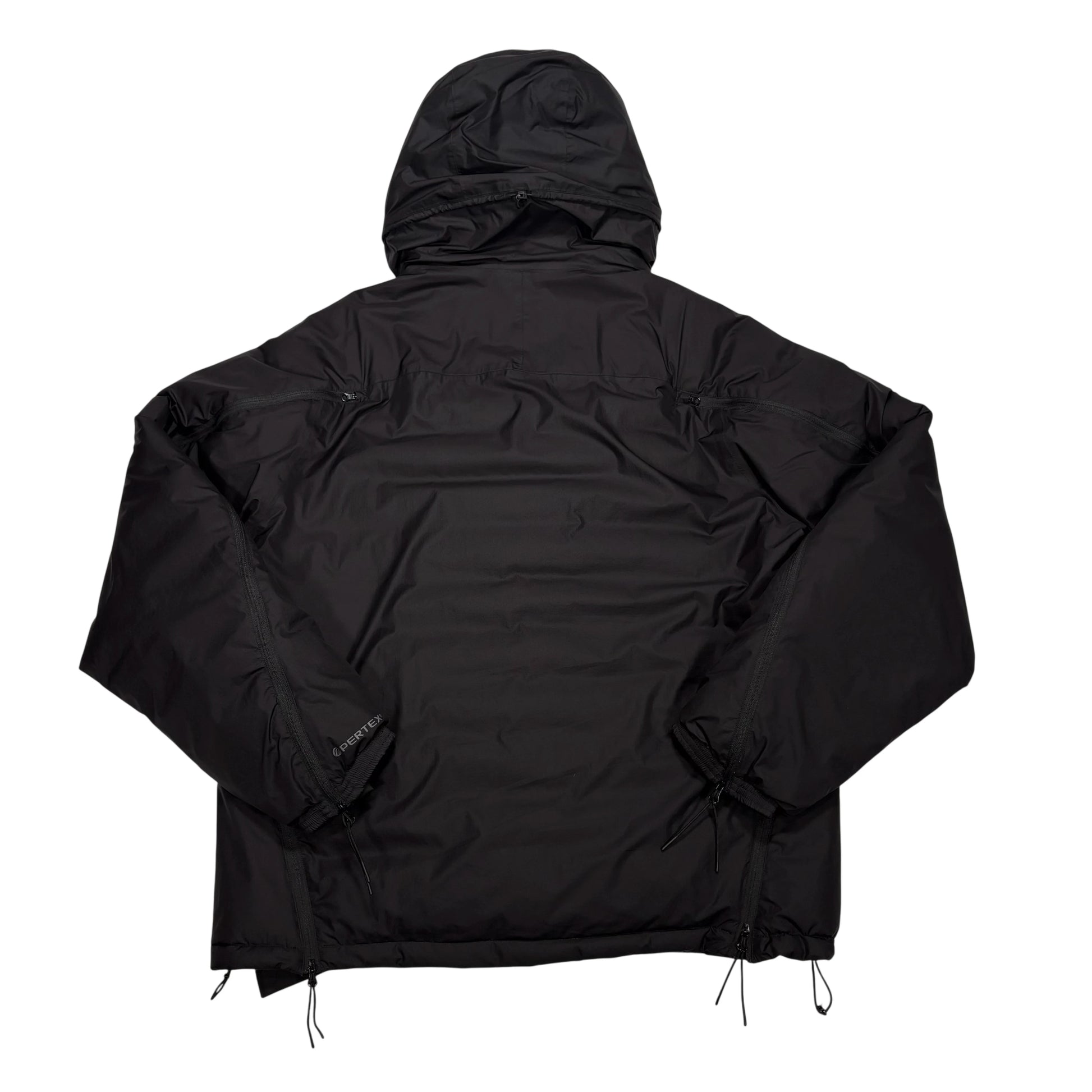 CP Company Metropolis Series Black Hooded Technical Puffer Jacket