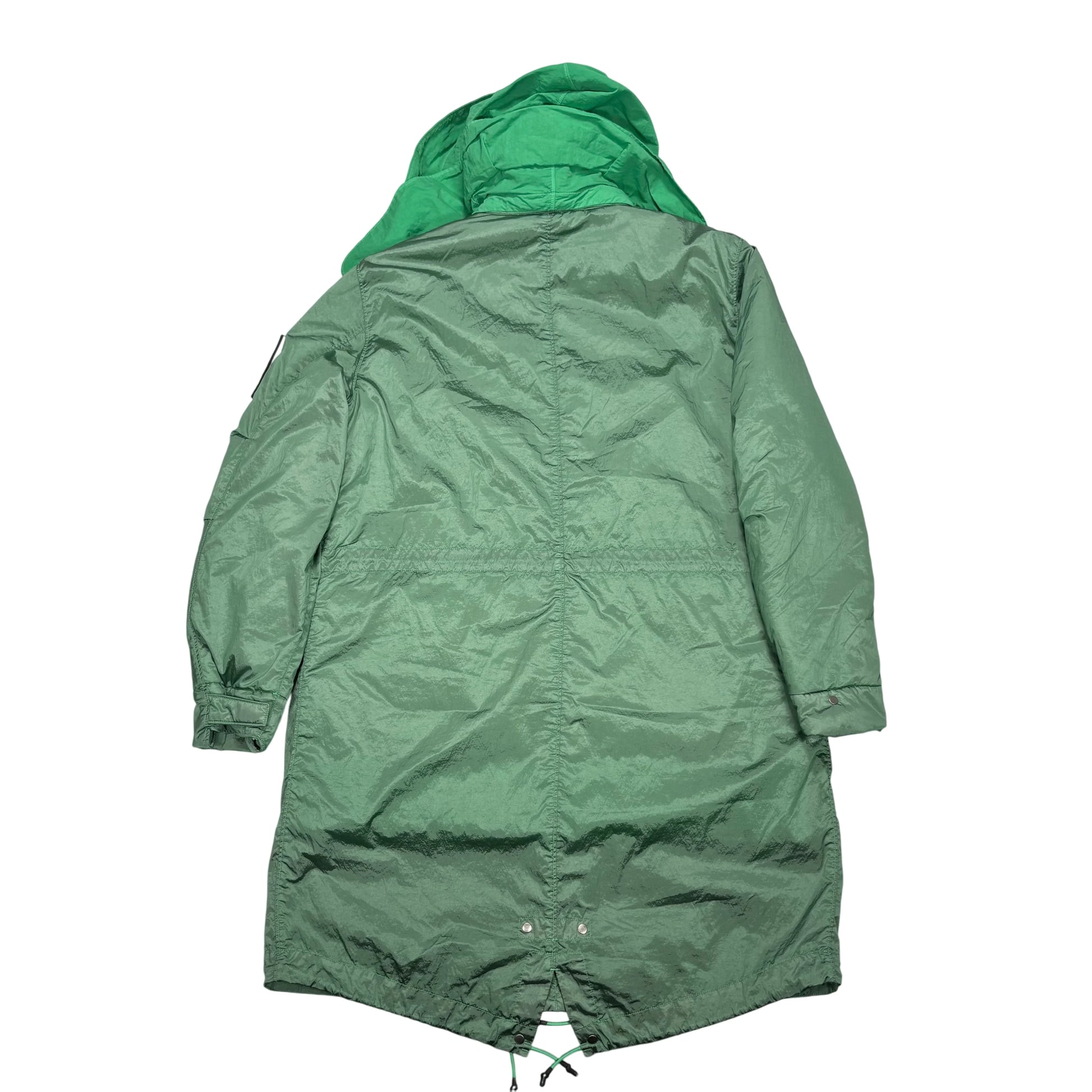 Stone Island Green Capo Campionario Parka Coat