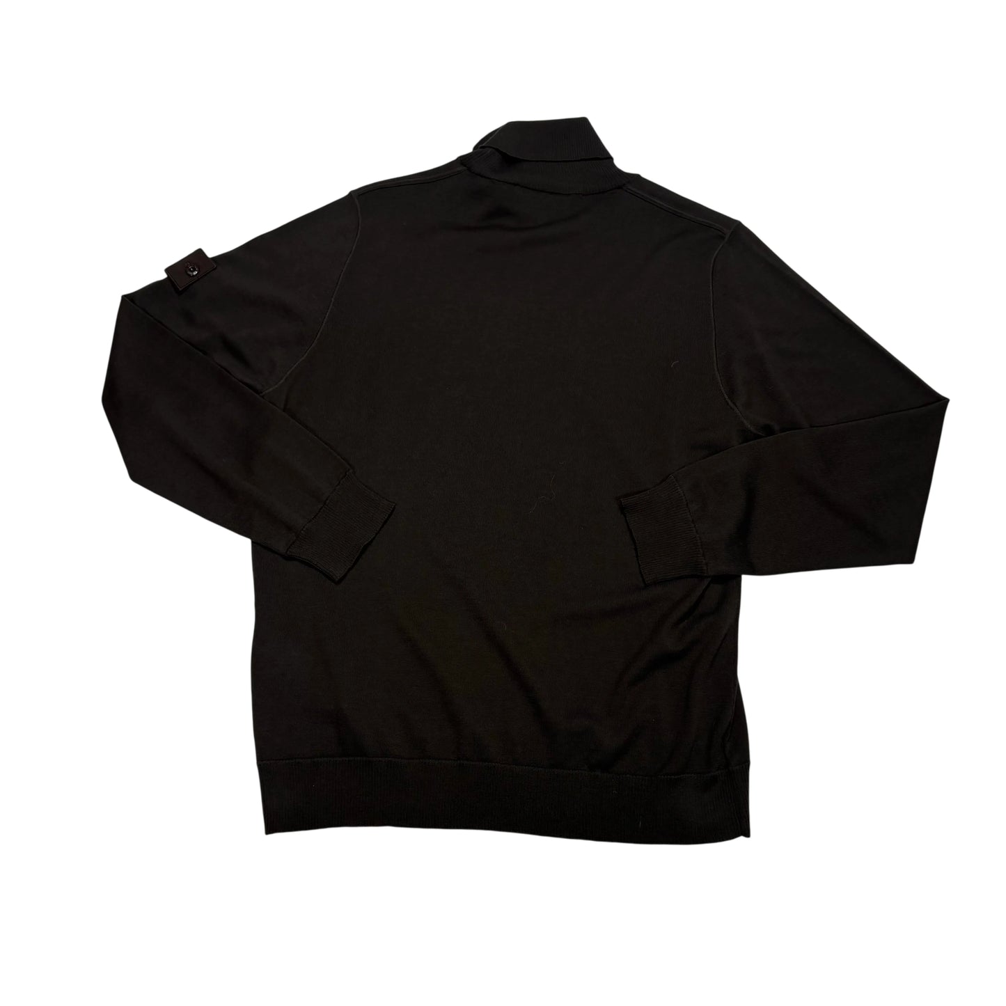 Stone Island Brown Lightweight Turtle Neck Jumper