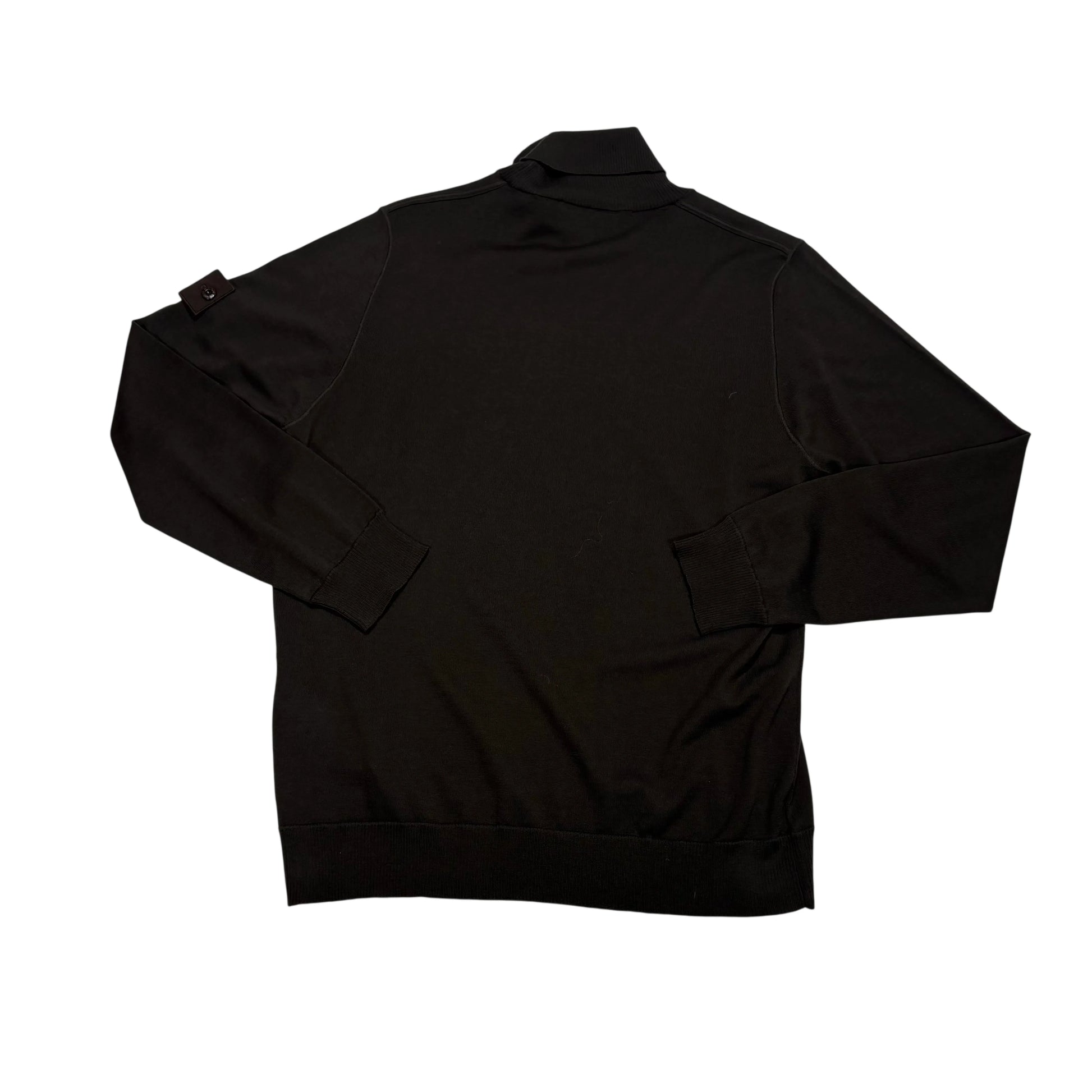 Stone Island Brown Lightweight Turtle Neck Jumper