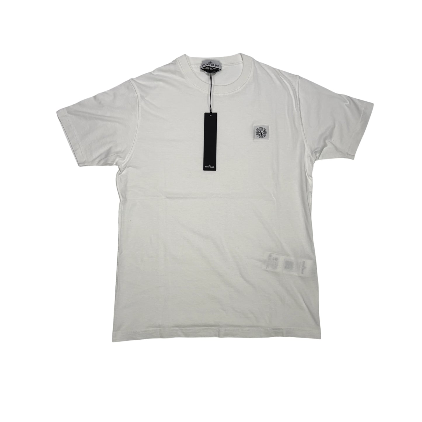 Stone Island White Patch Logo T-shirt