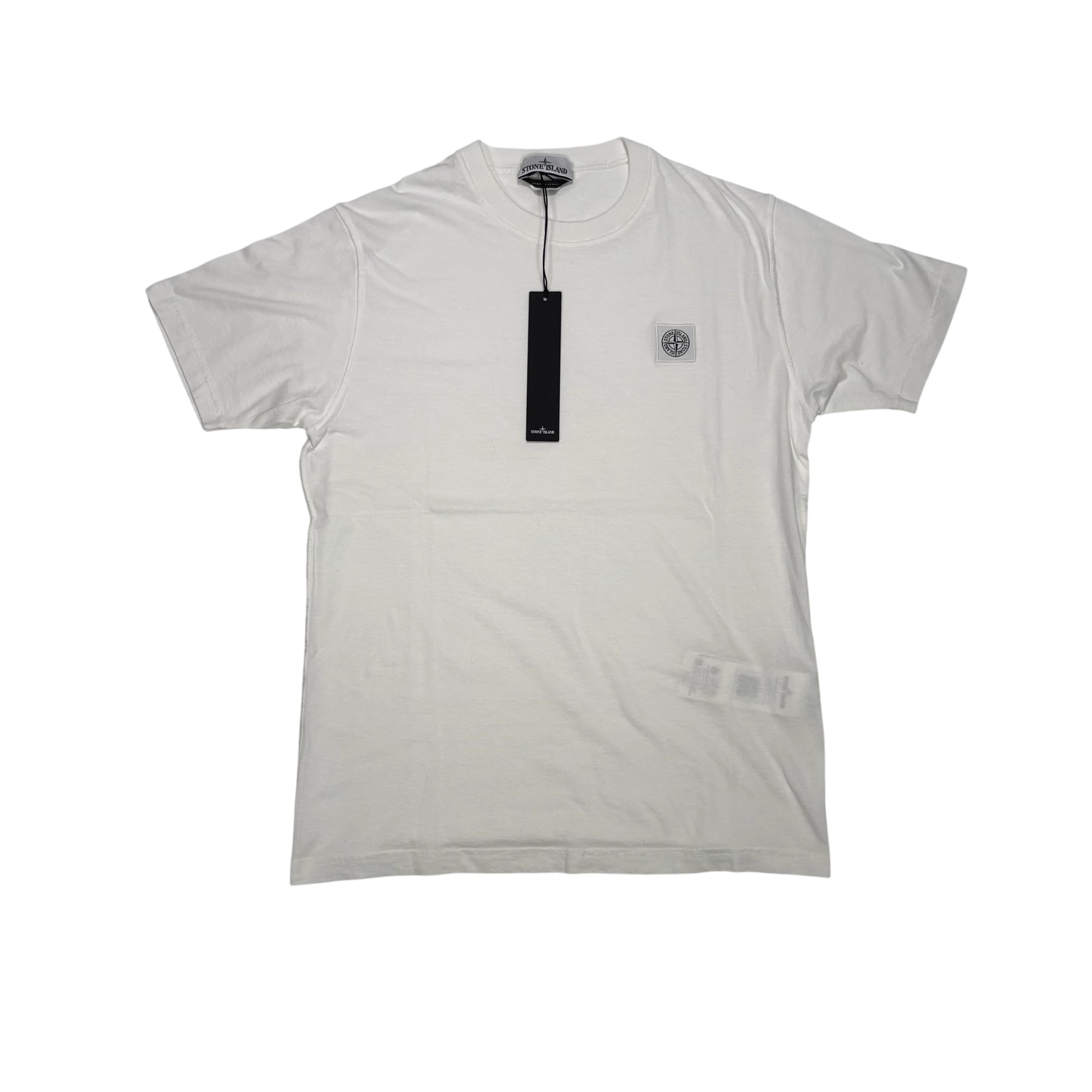 Stone Island White Patch Logo T-shirt