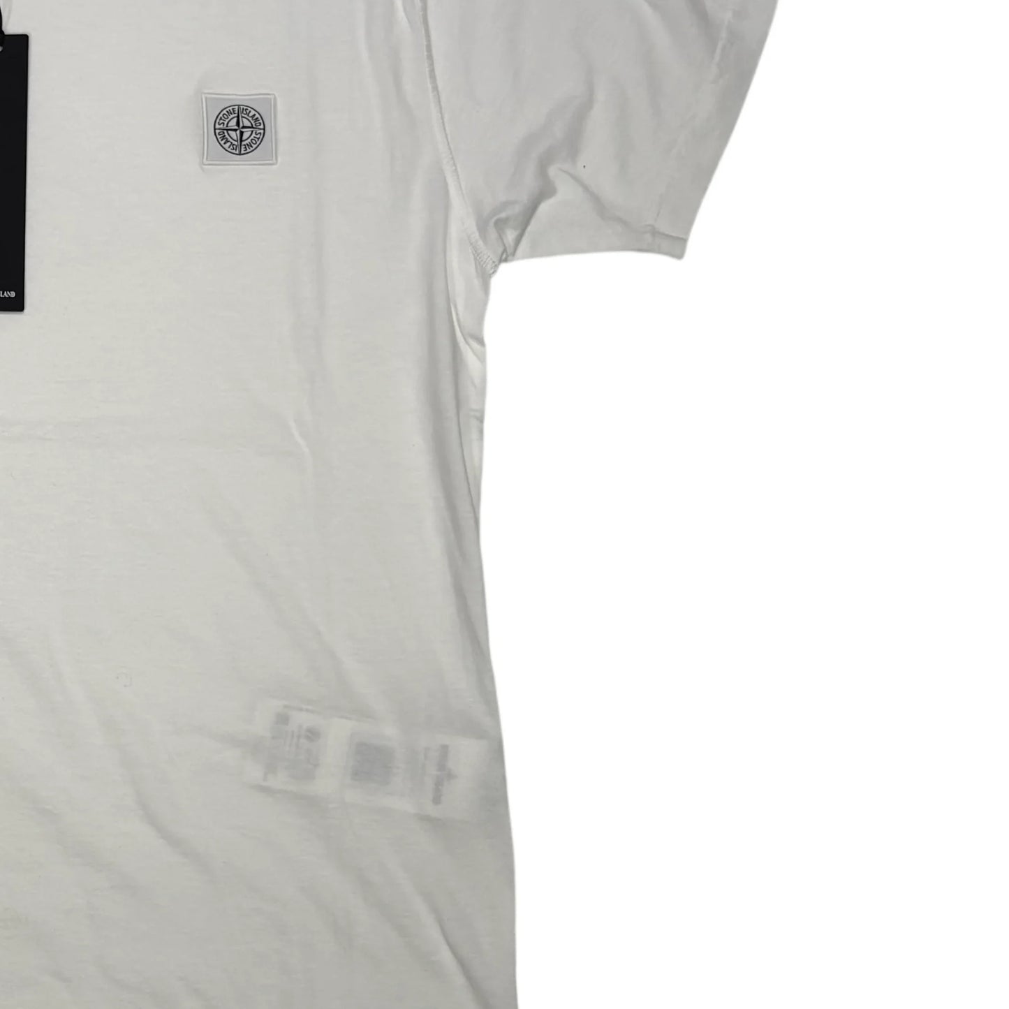 Stone Island White Patch Logo T-shirt