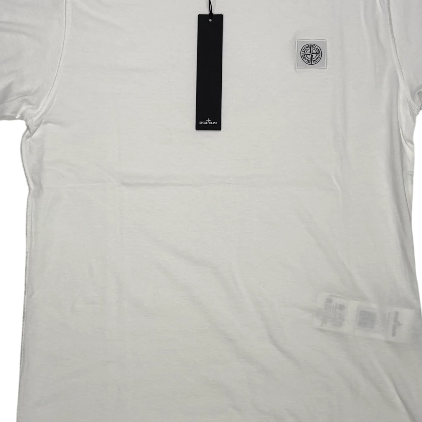 Stone Island White Patch Logo T-shirt