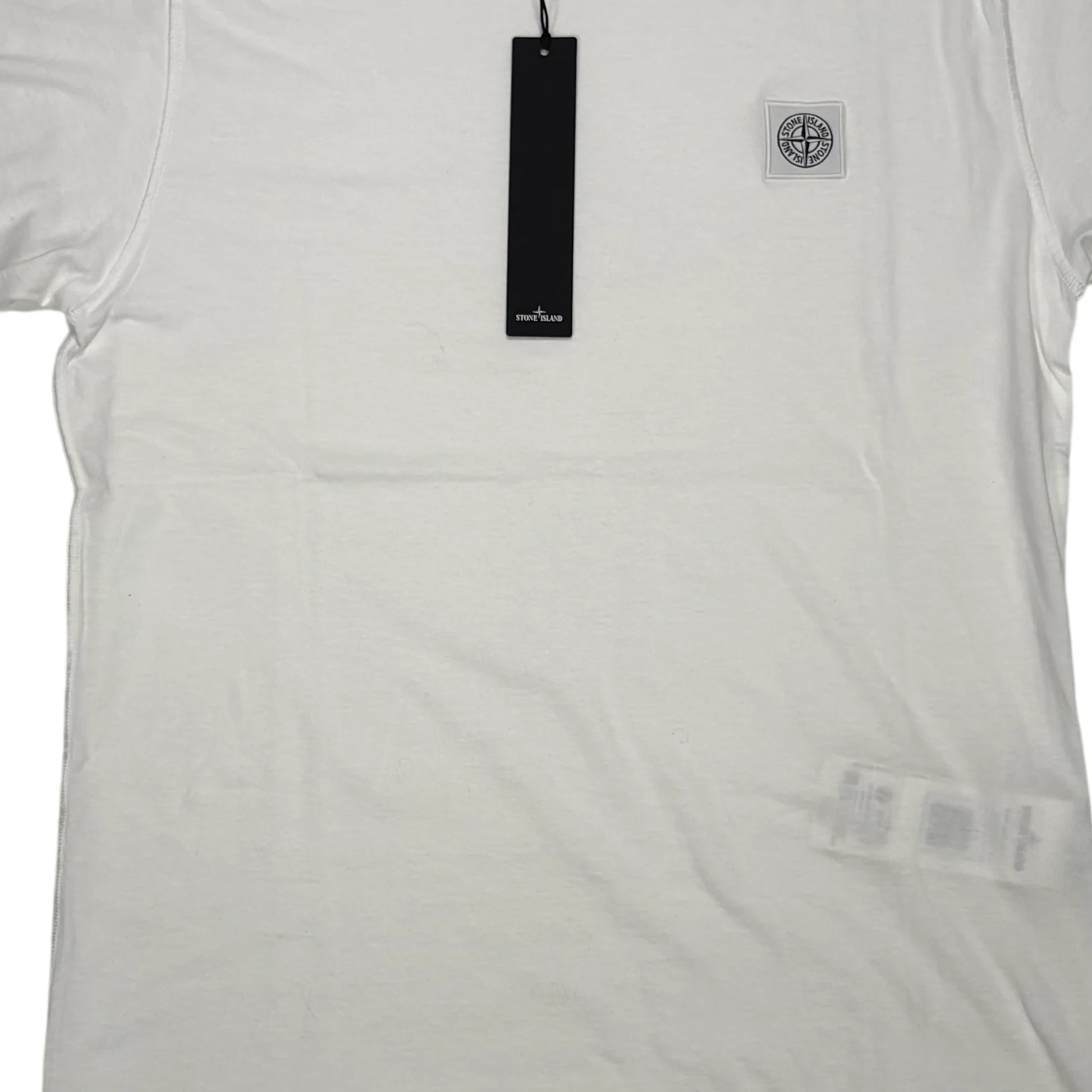 Stone Island White Patch Logo T-shirt
