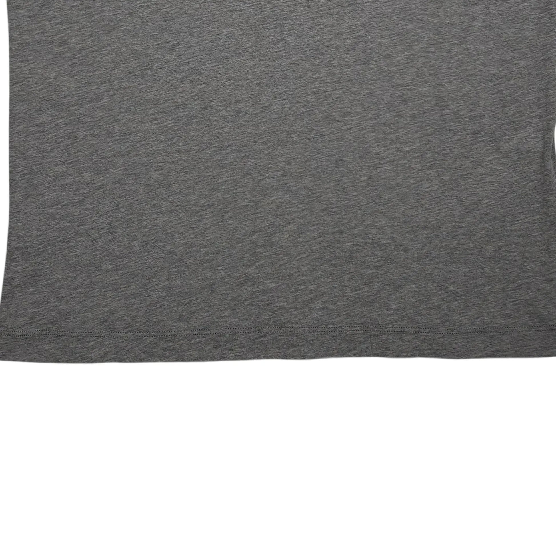 Stone Island Grey Rubberised Spell Out Logo T-shirt