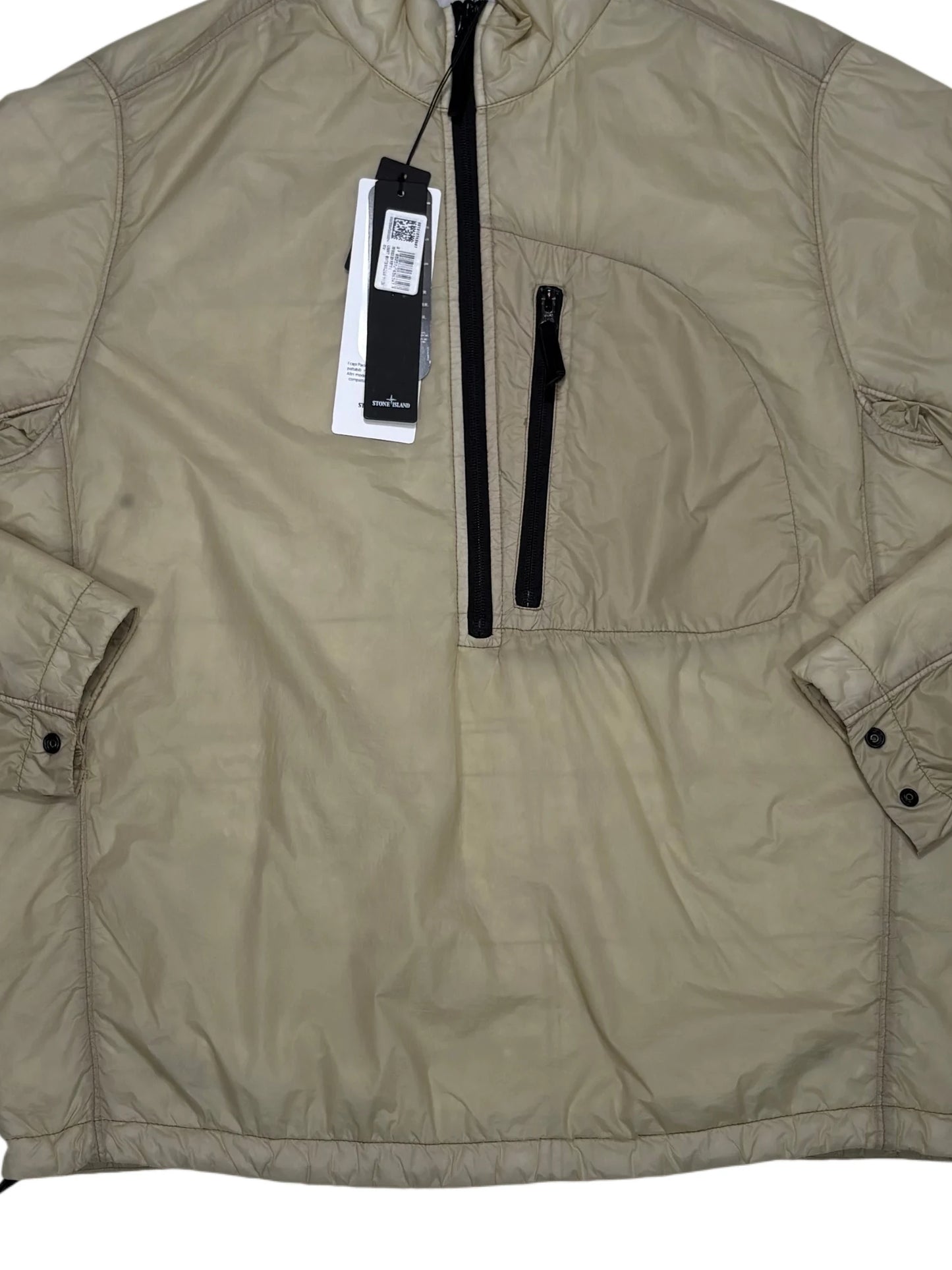 Stone Island Beige Garment Dyed Micro Yarn with Primaloft-TC Compass Patch Jacket