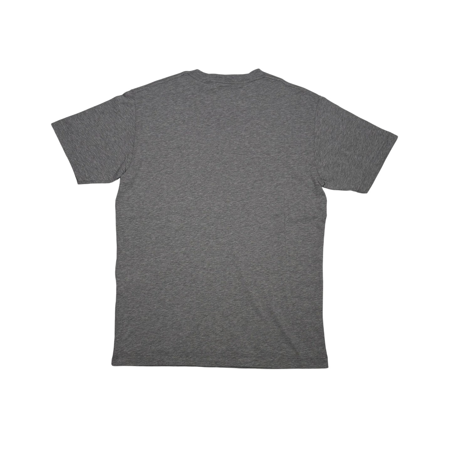 Stone Island Grey Rubberised Spell Out Logo T-shirt