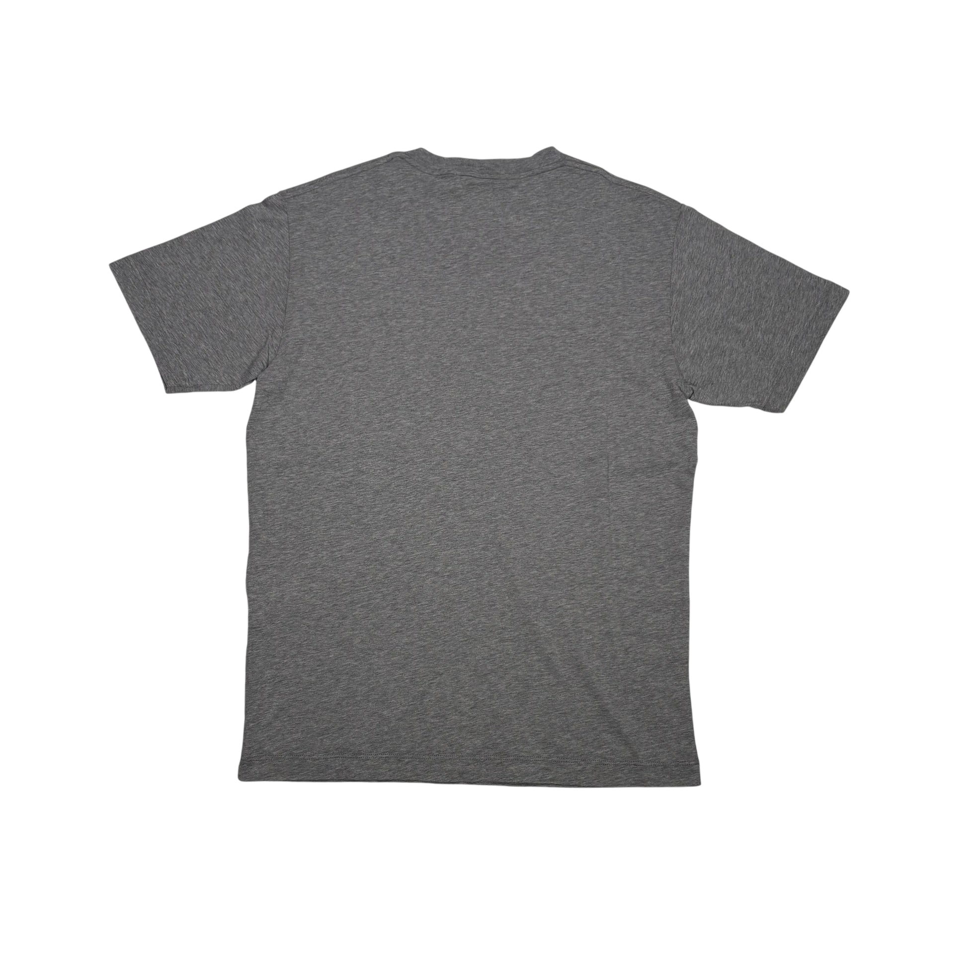 Stone Island Grey Rubberised Spell Out Logo T-shirt