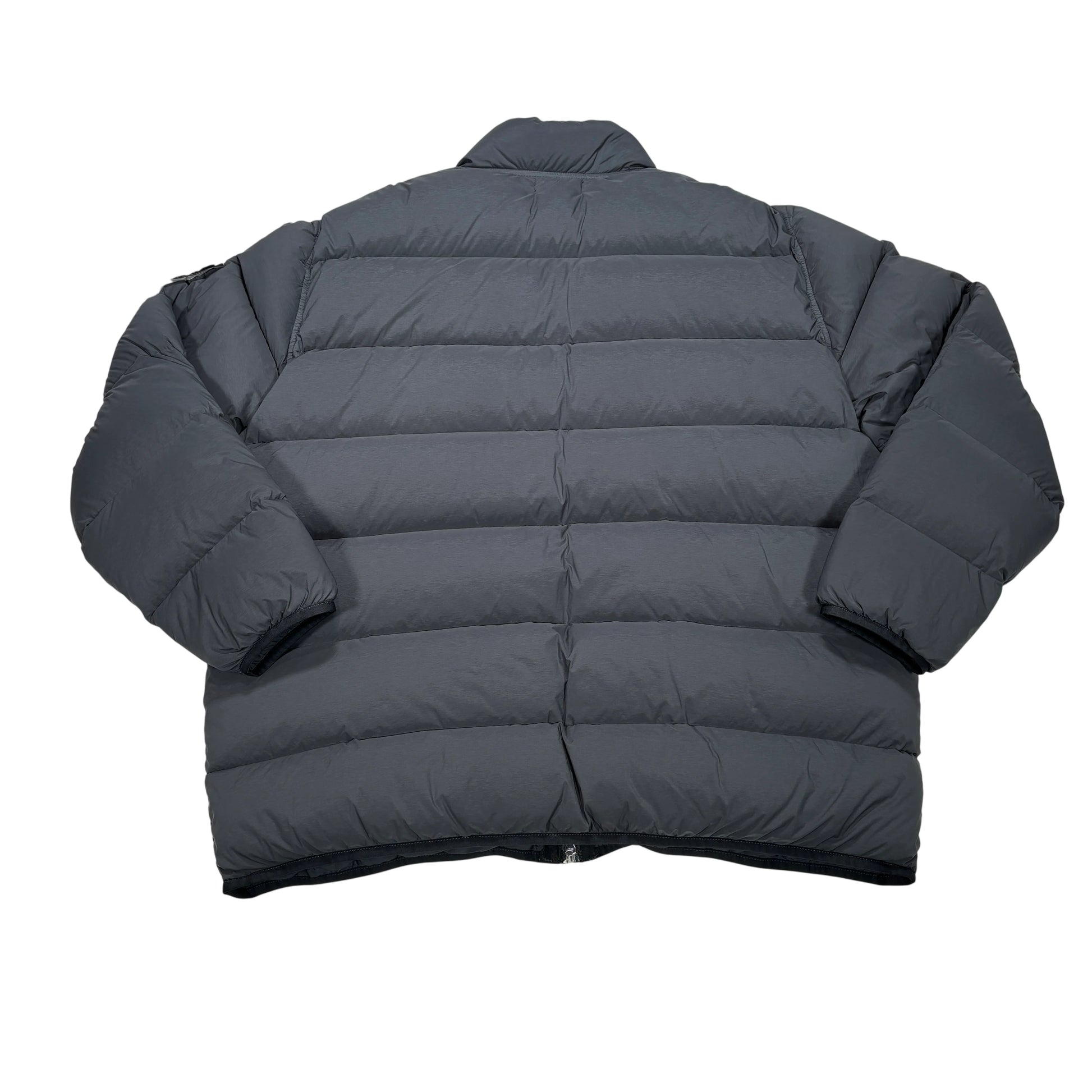 Stone Island Blue Seamless Tunnel Nylon Down-TC Compass Patch Puffer Jacket