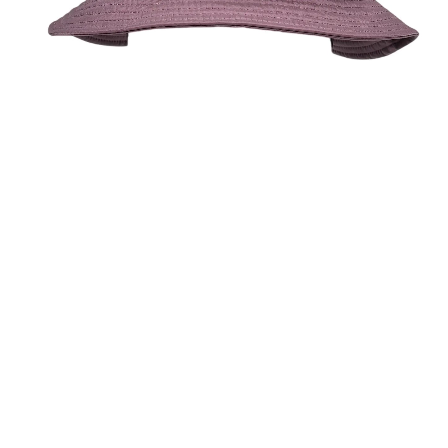 Stone Island Purple Logo Embroidery Bucket Hat