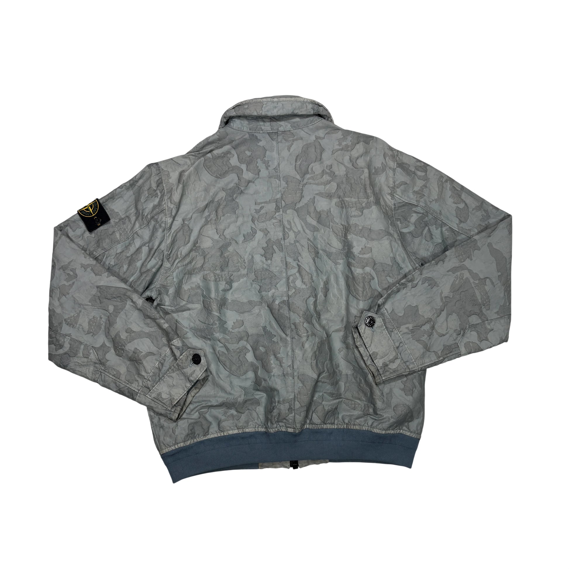 Stone Island Grey Big Loom Camo-TC Jacket