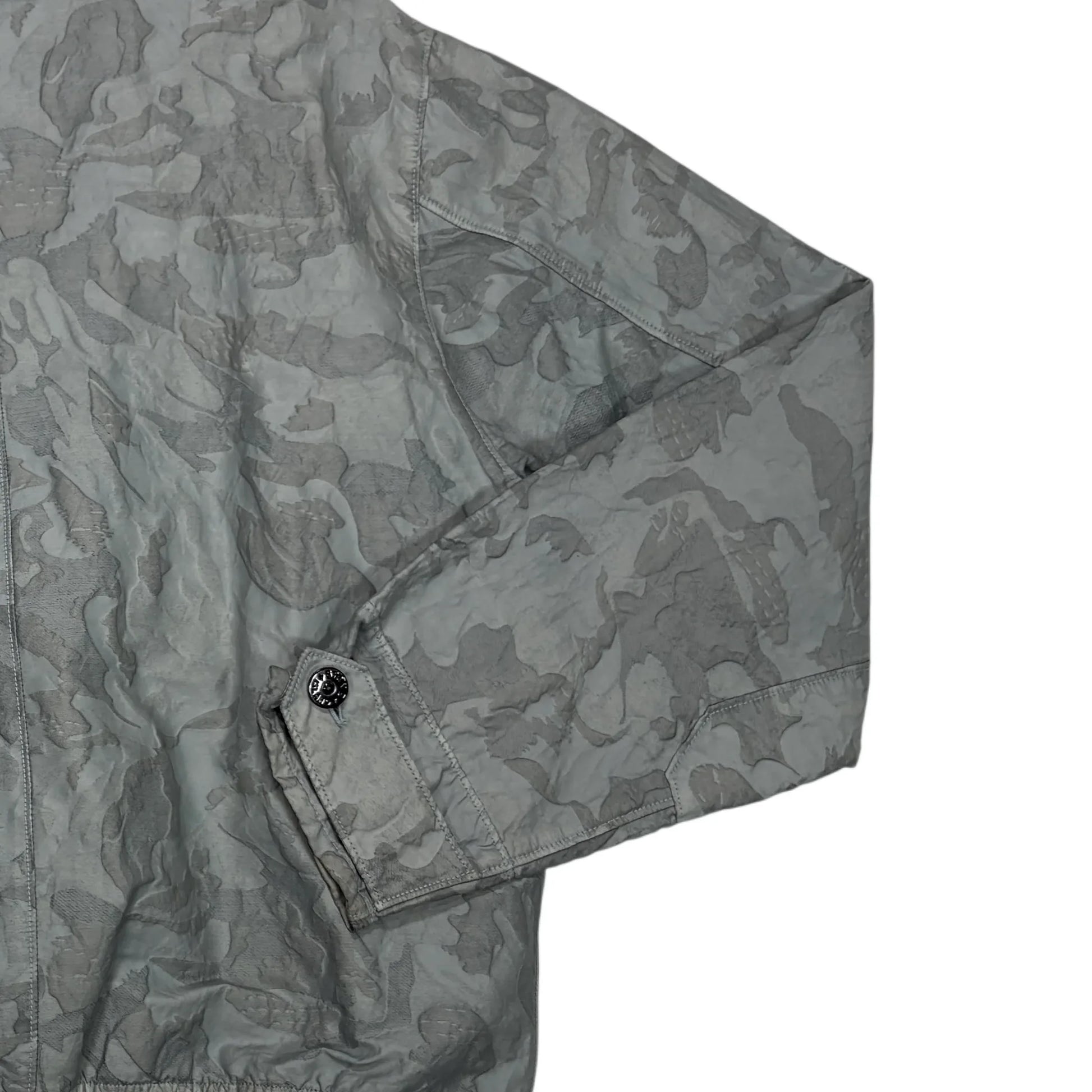 Stone Island Grey Big Loom Camo-TC Jacket