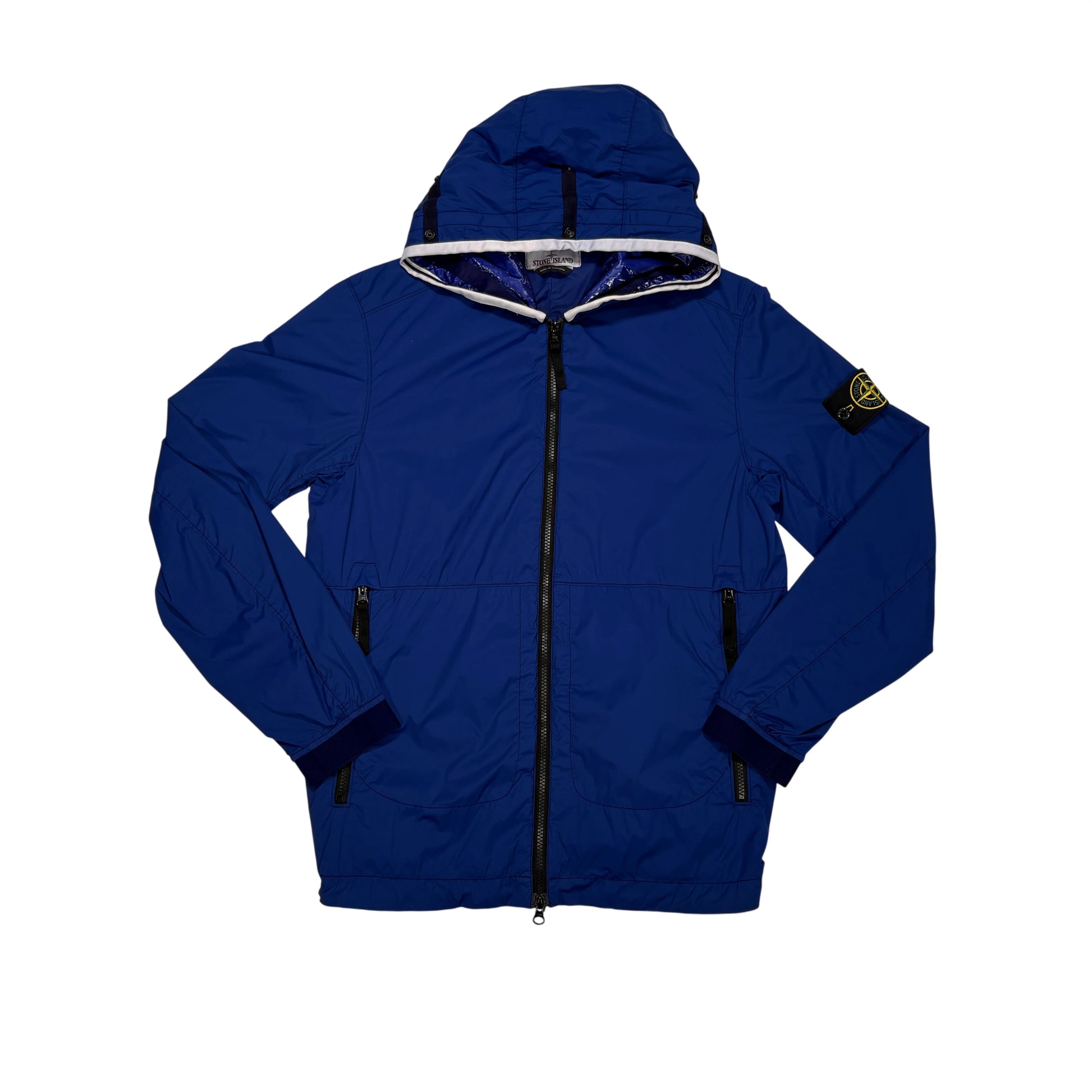 Stone Island Blue Skin Touch Nylon-TC Jacket