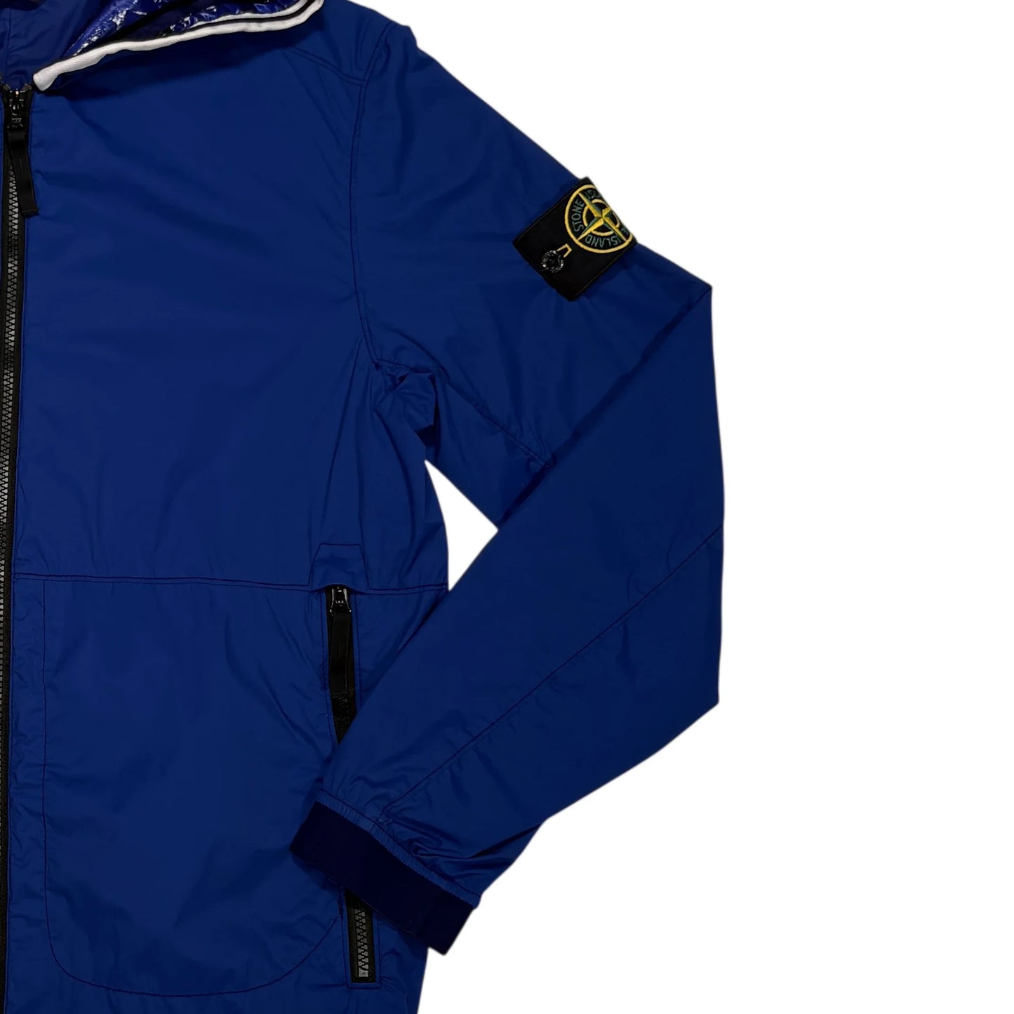 Stone Island Blue Skin Touch Nylon-TC Jacket