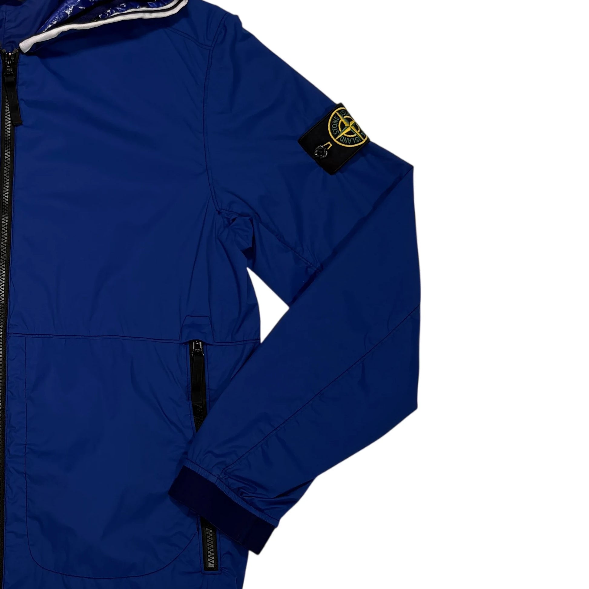 Stone Island Blue Skin Touch Nylon-TC Jacket