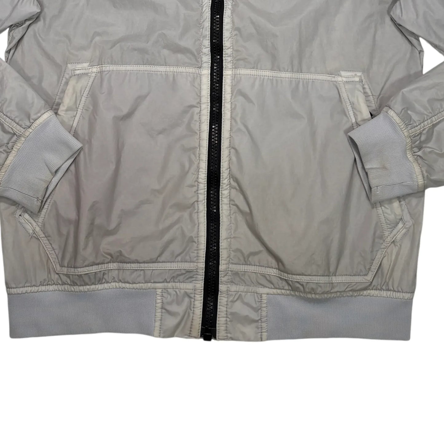 Stone Island Blue Lamy Flock Compass Patch Jacket