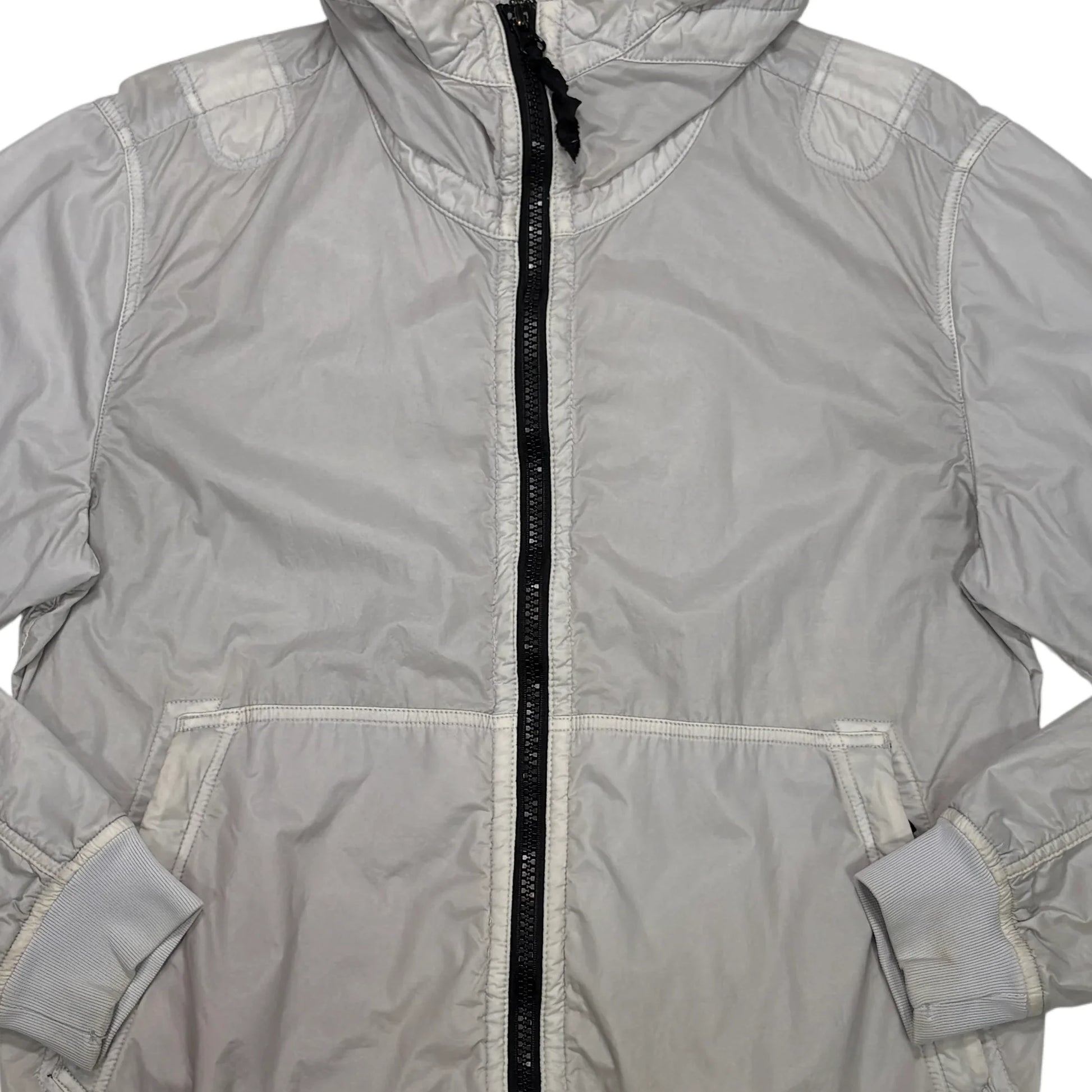 Stone Island Blue Lamy Flock Compass Patch Jacket