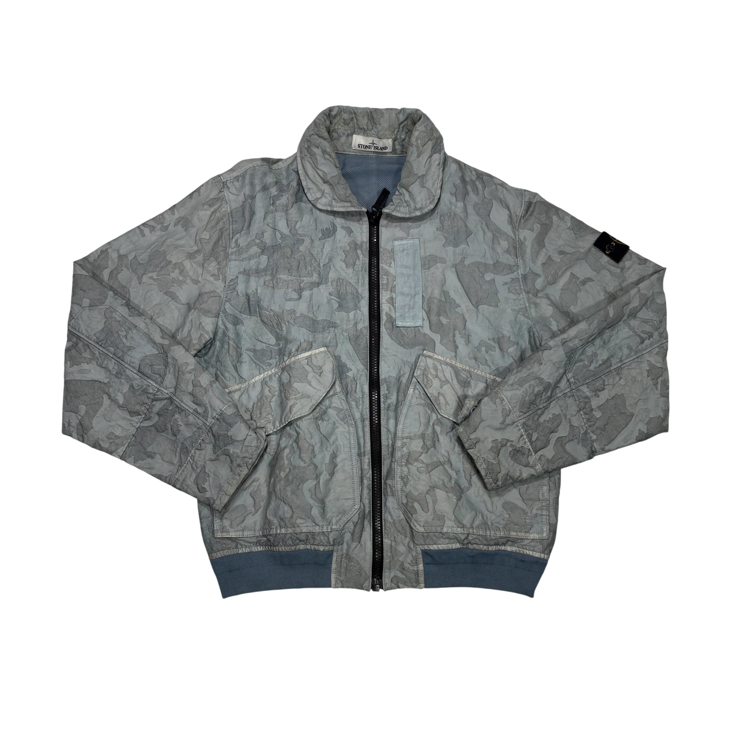 Stone Island Grey Big Loom Camo-TC Jacket