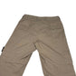 Stone Island Beige Compass-Patch Zip-Pocket Trousers
